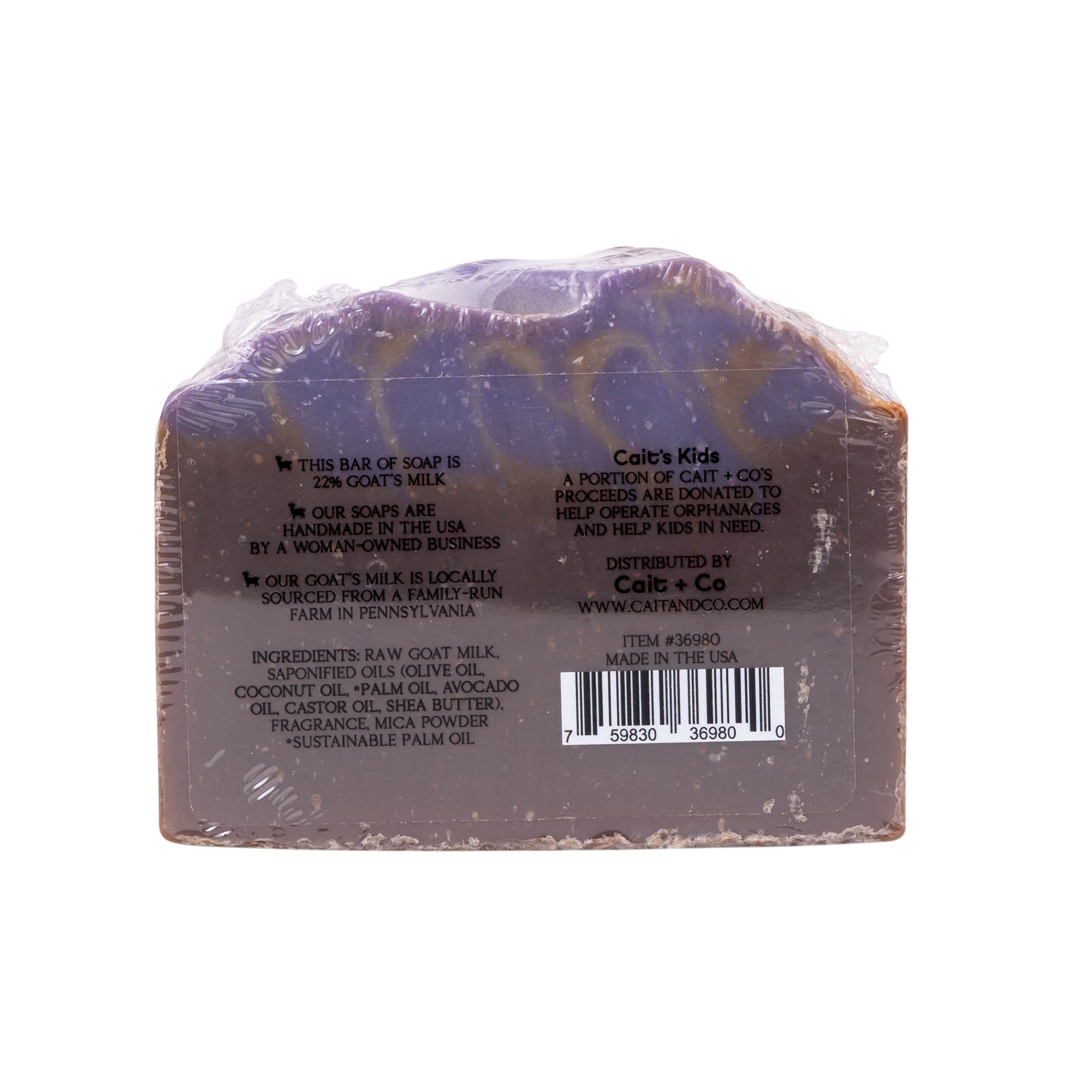 Milk & Meadow Bar Soap: Vanilla & Sugared Figs
