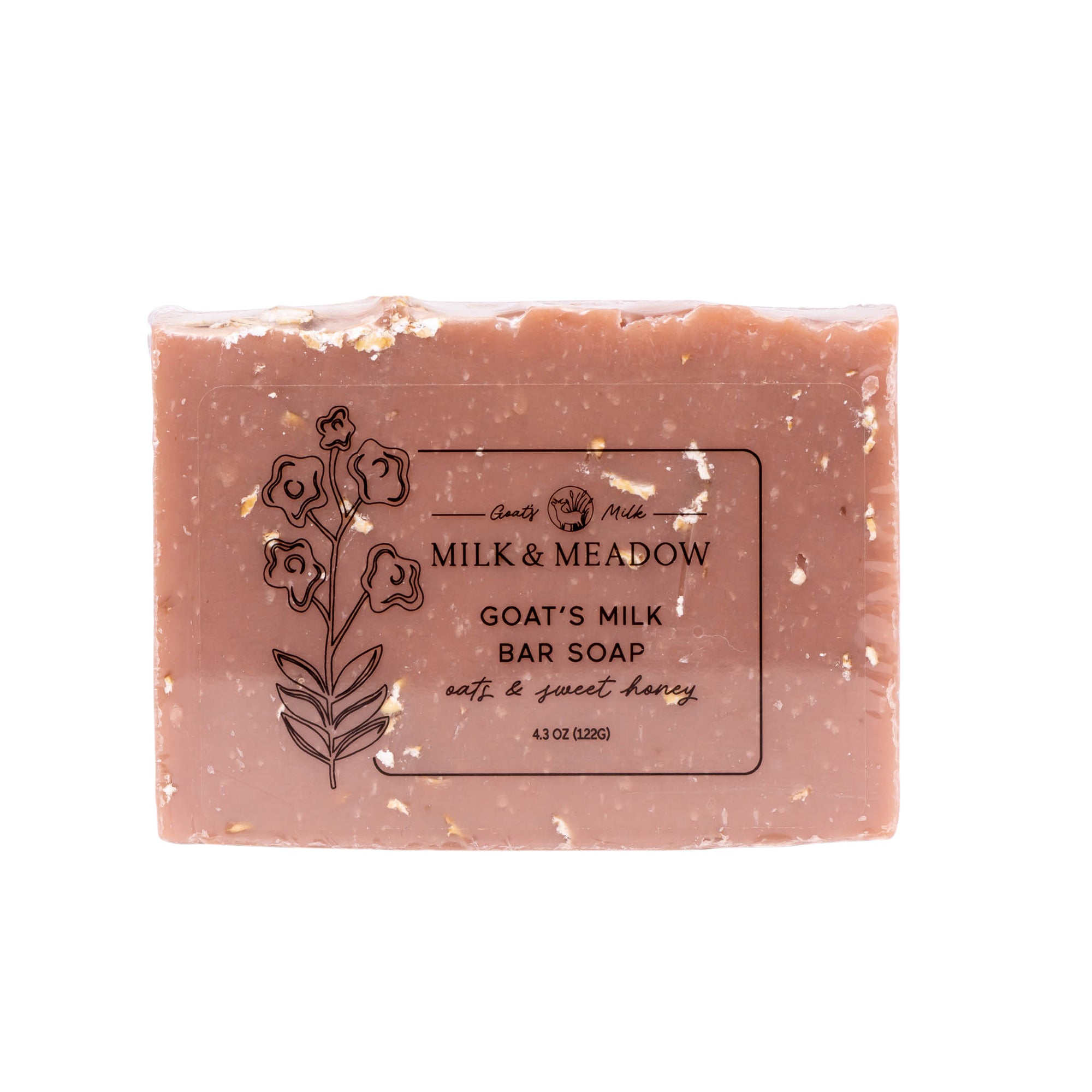 Milk & Meadow Bar Soap: Oats & Sweet Honey