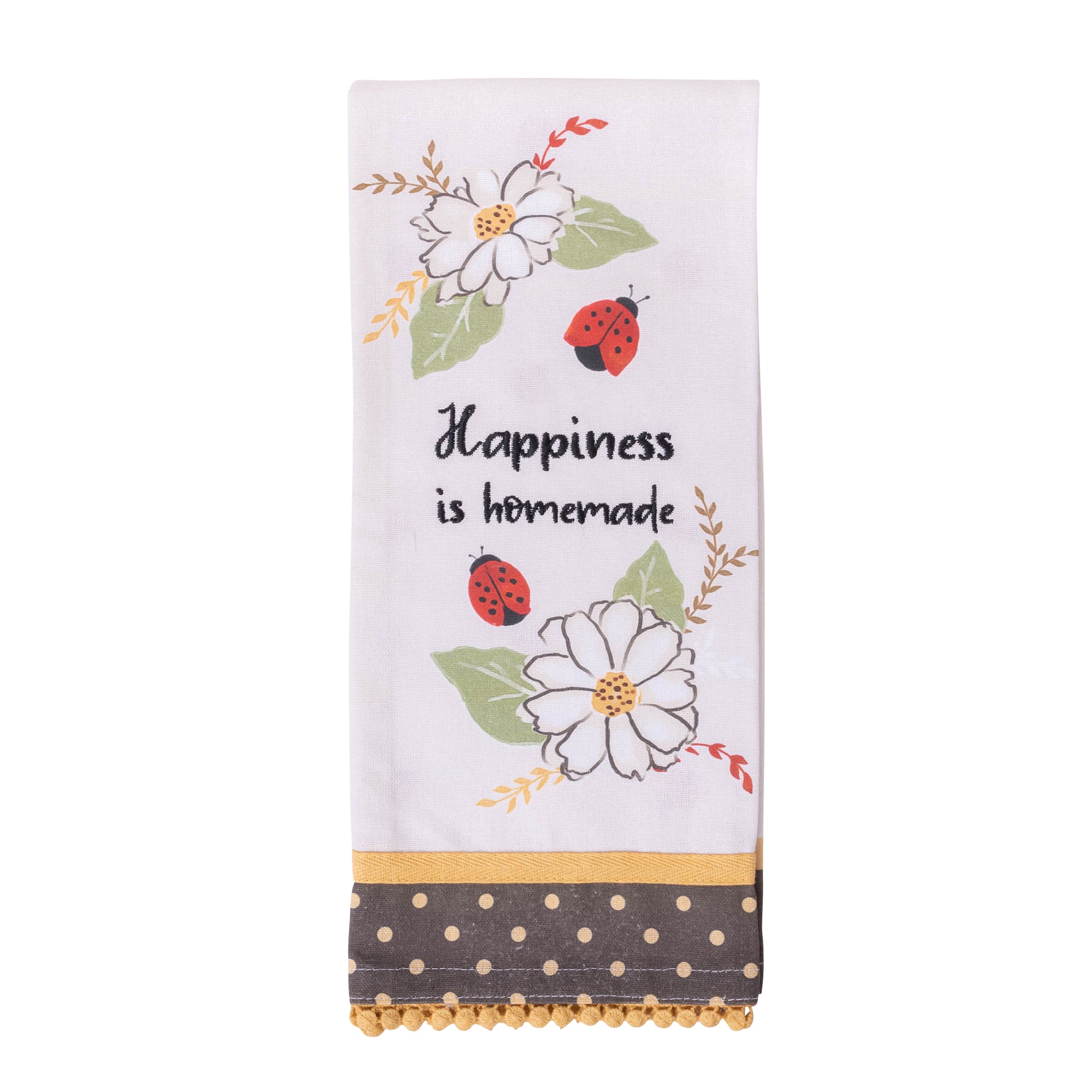 Tea Towel: Happiness is Homemade