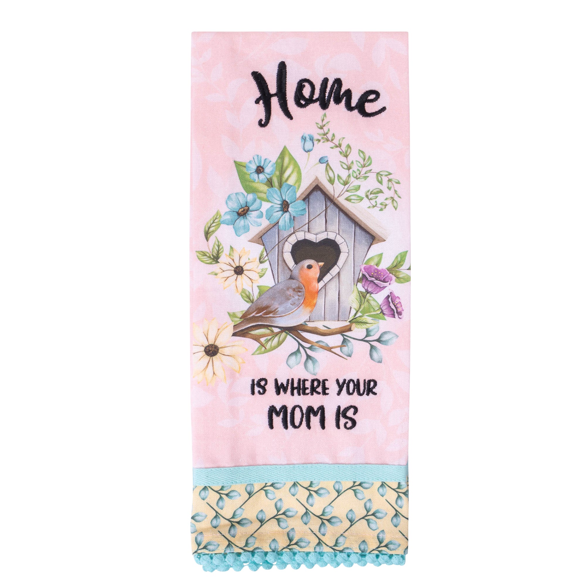 Tea Towel: Home is Where Your Mom Is