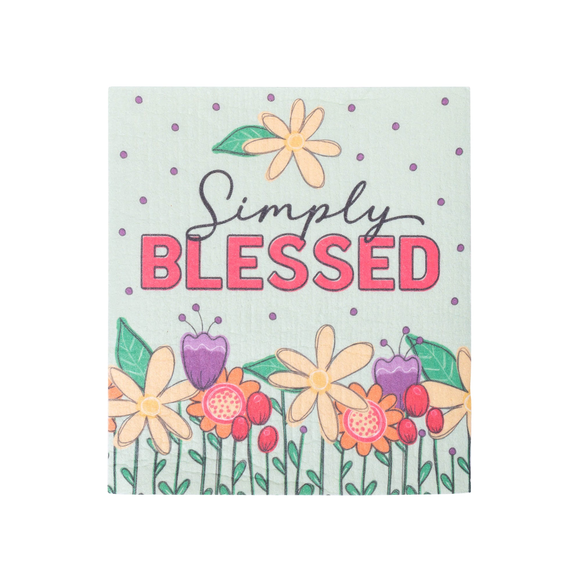 ECO Friendly Dishcloth Set: Simply Blessed