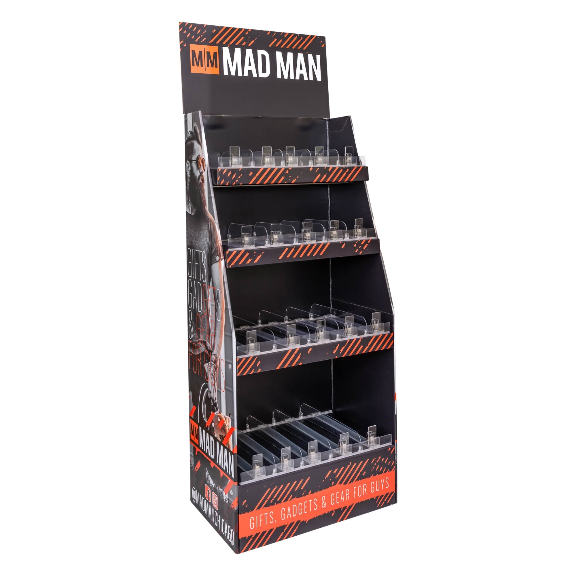 Mad Man Tiered Display