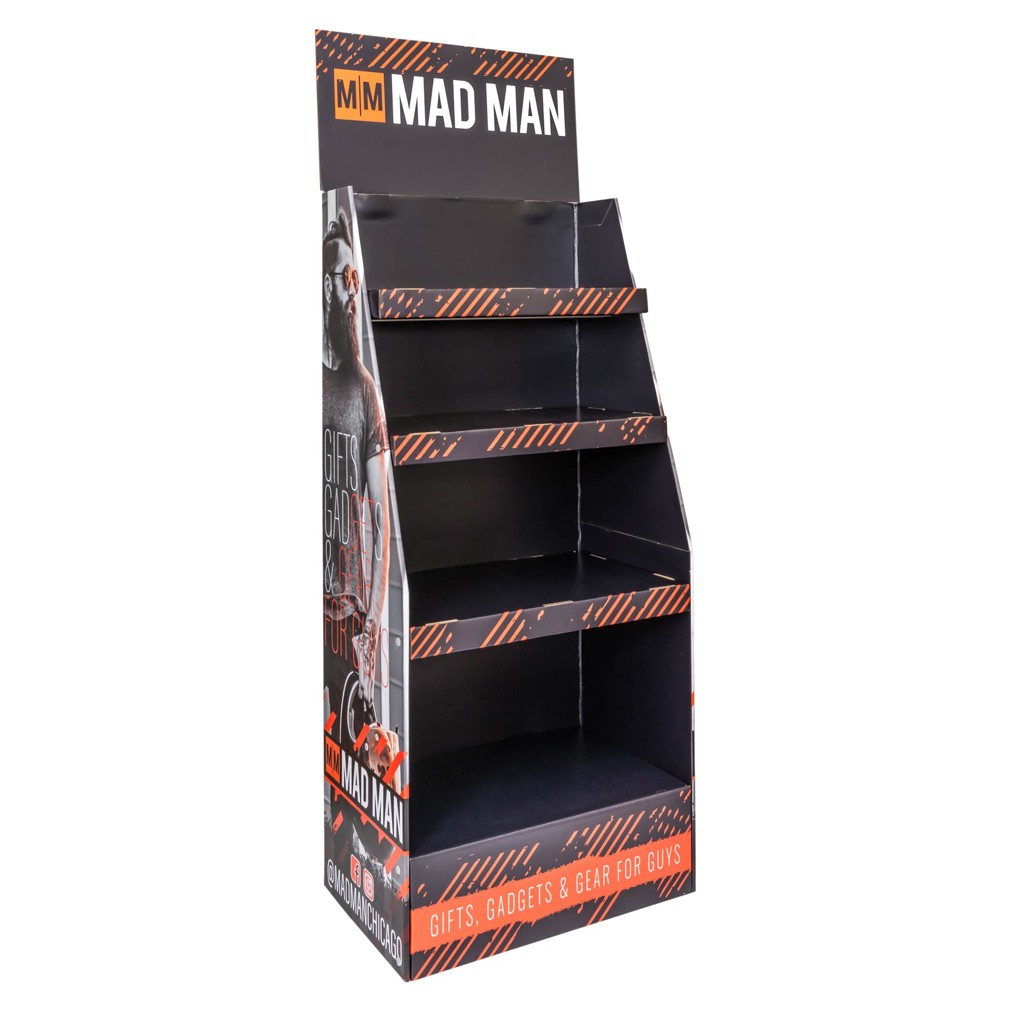 Mad Man Tiered Display