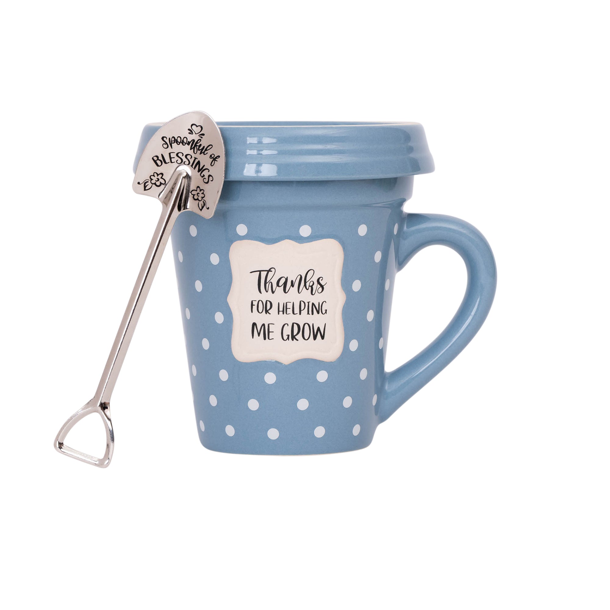 Flower Pot Mug: Helping Me Grow