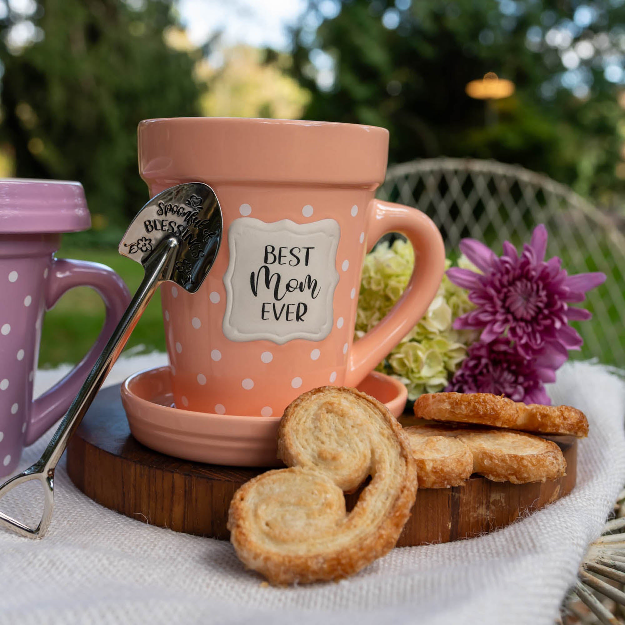 Flower Pot Mug: Best Mom Ever