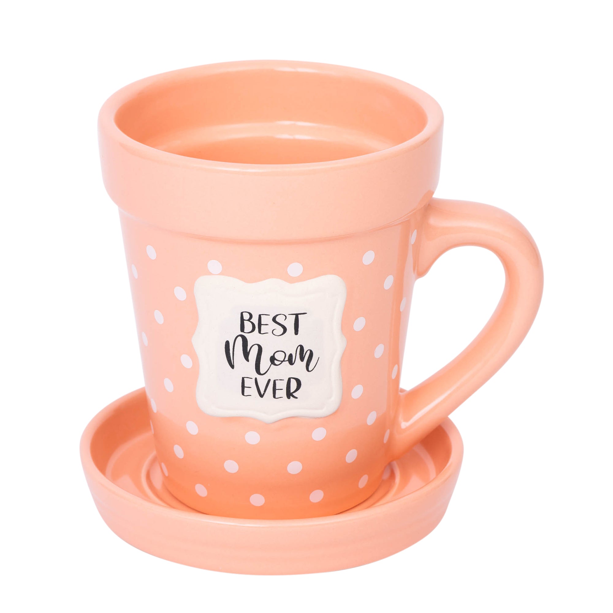 Flower Pot Mug: Best Mom Ever