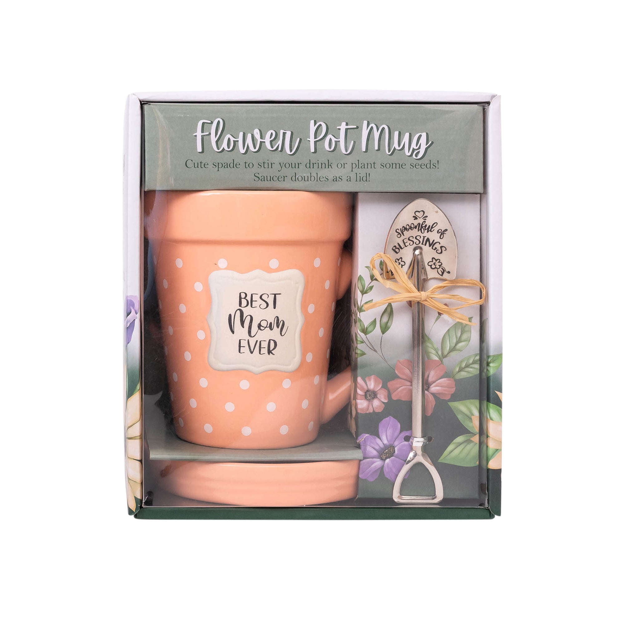 Flower Pot Mug: Best Mom Ever