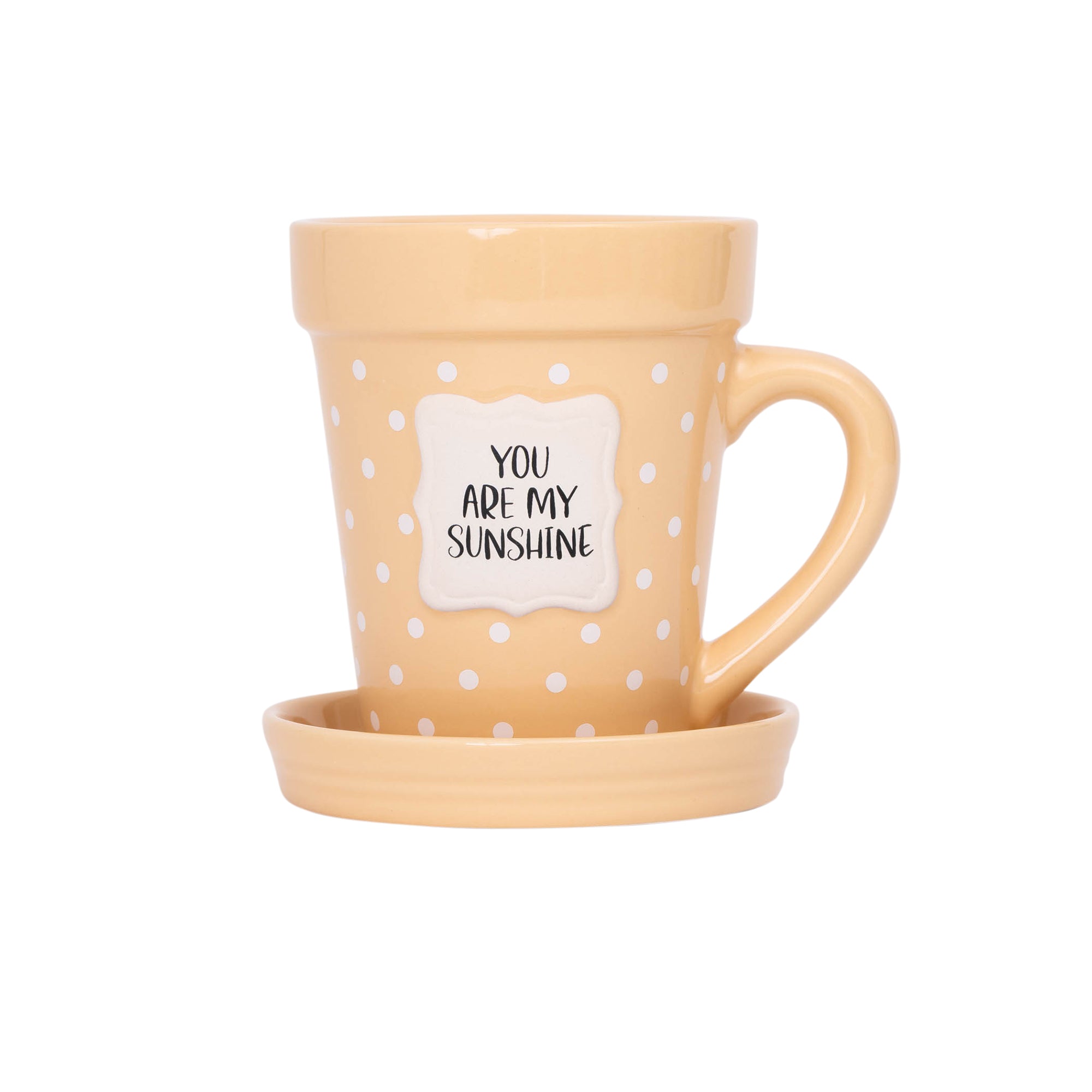 Flower Pot Mug: You Are My Sunshine