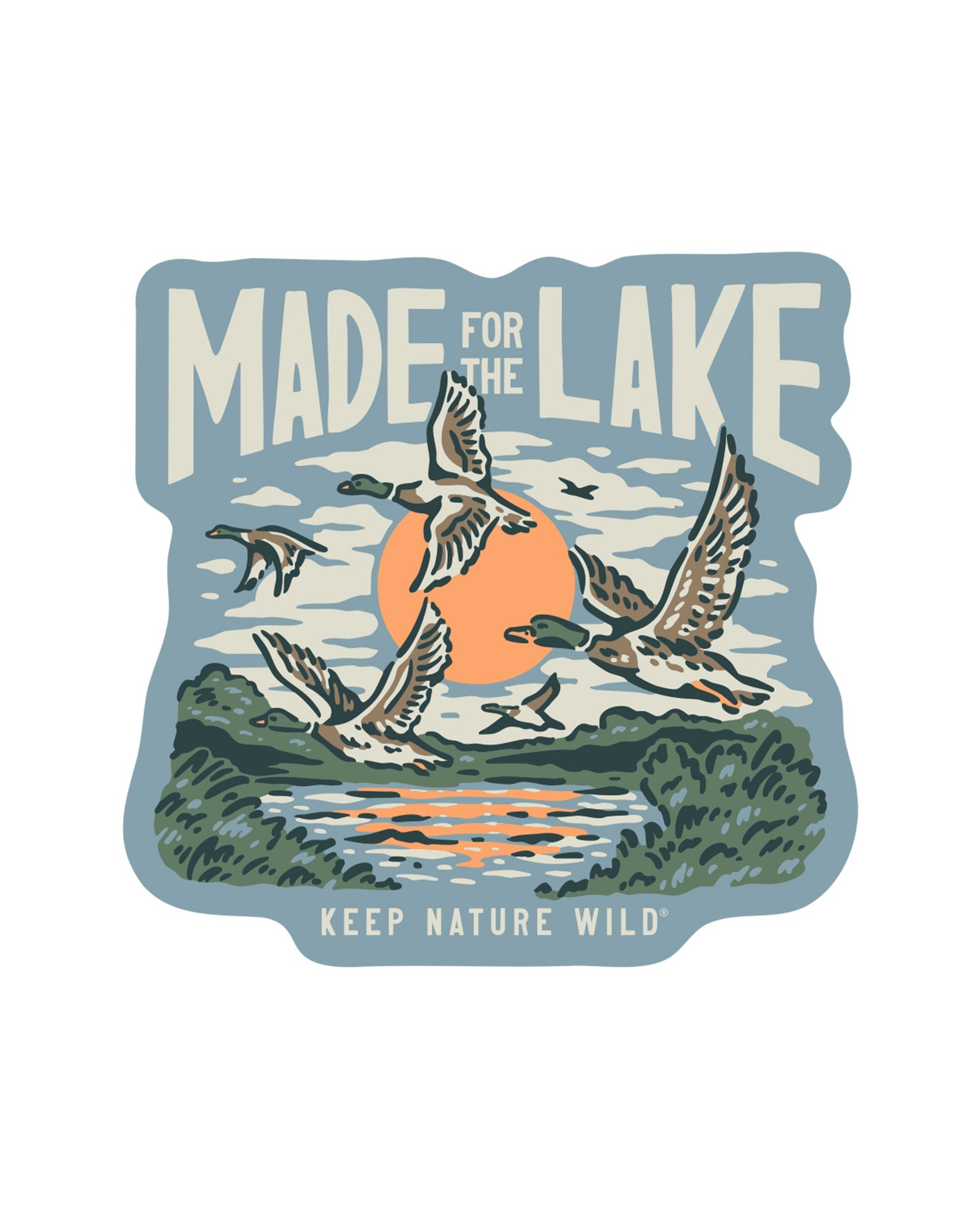 Made For The Lake | Sticker