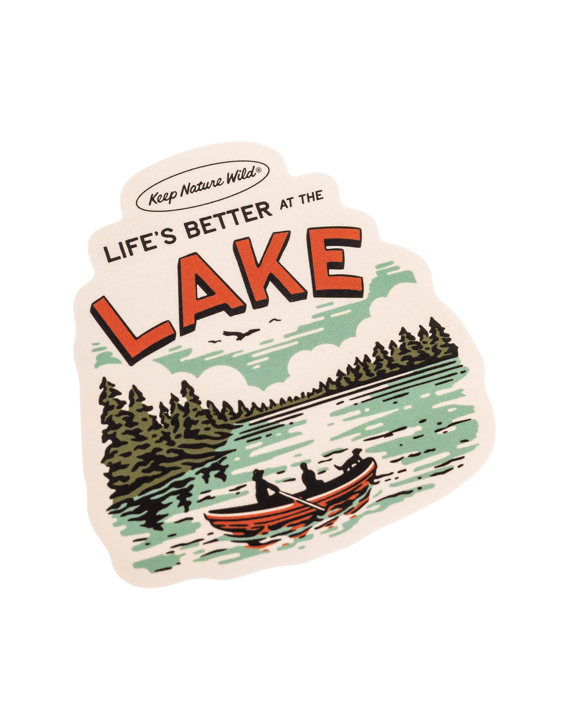 Life's Better At The Lake | Sticker