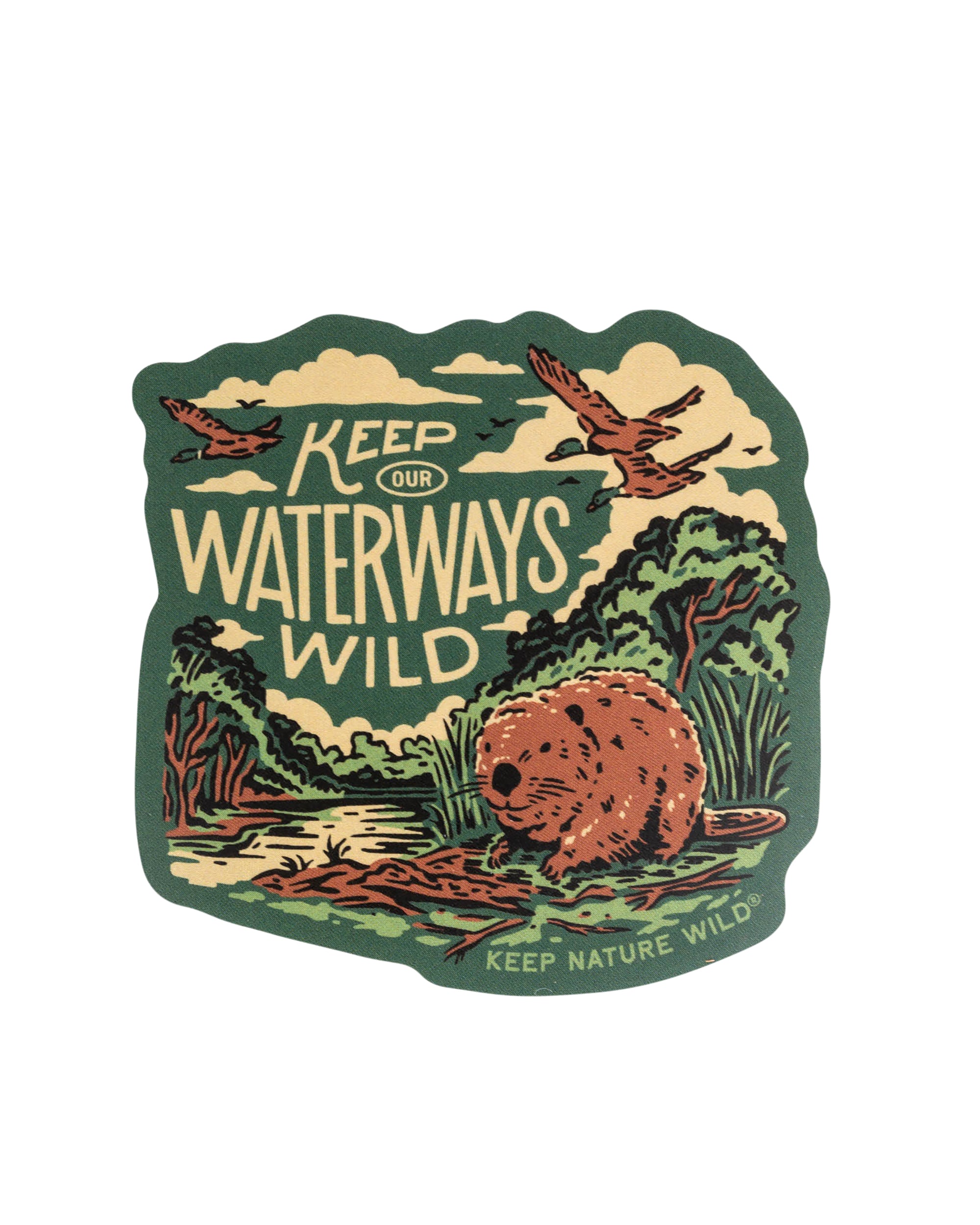 Keep Our Waterways Wild | Sticker