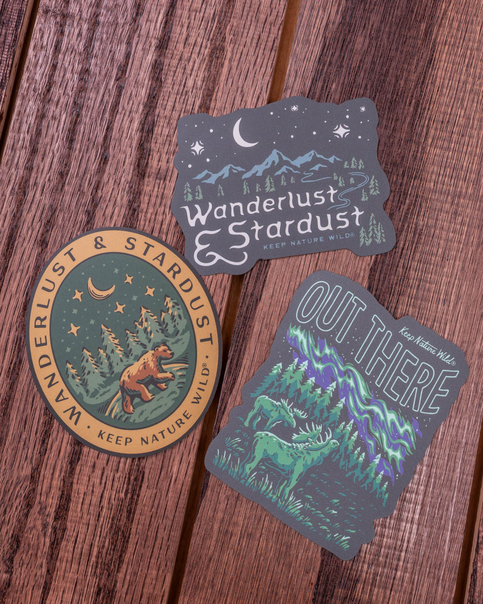 Wanderlust & Stardust Bear | Sticker