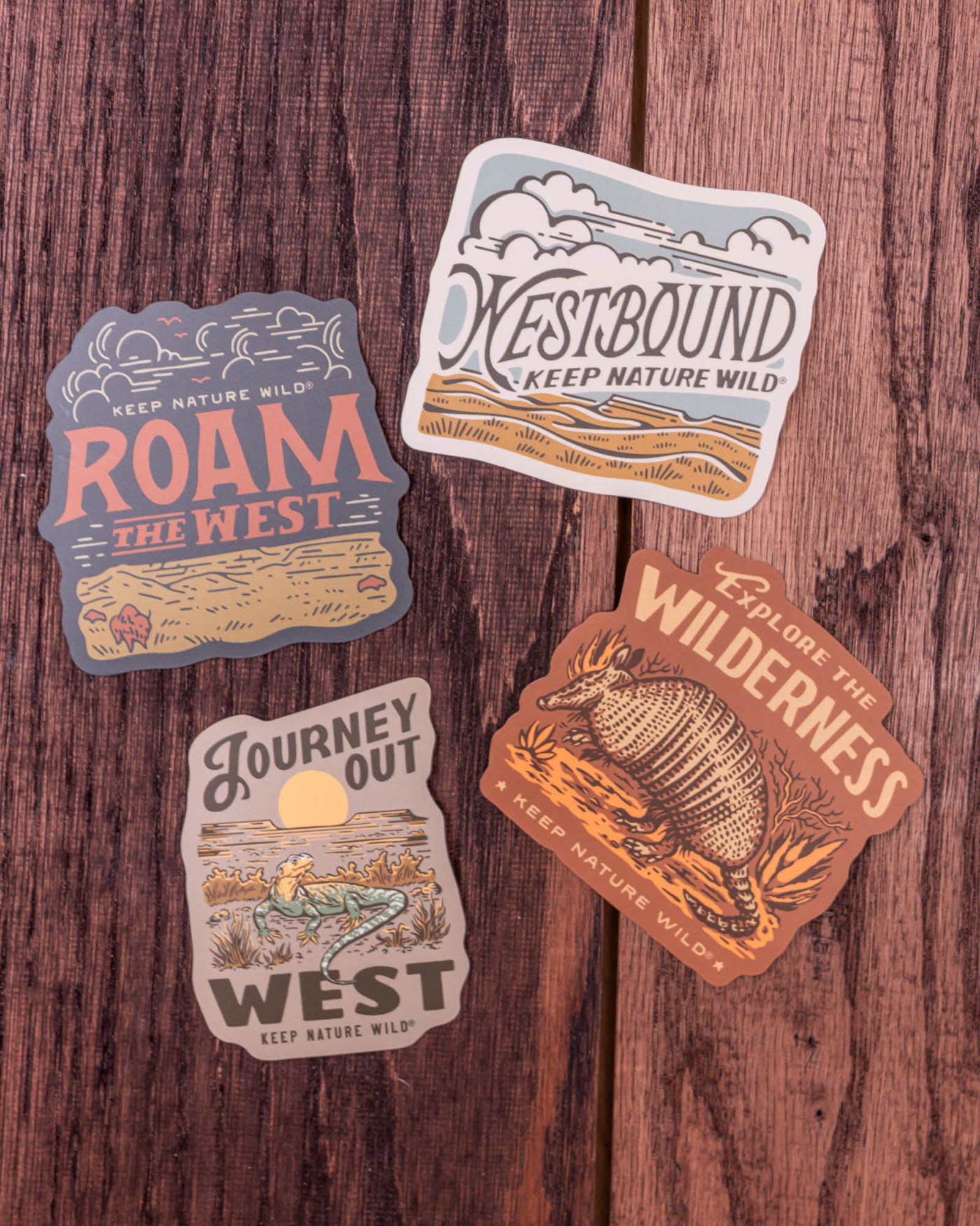 Roam the West | Sticker