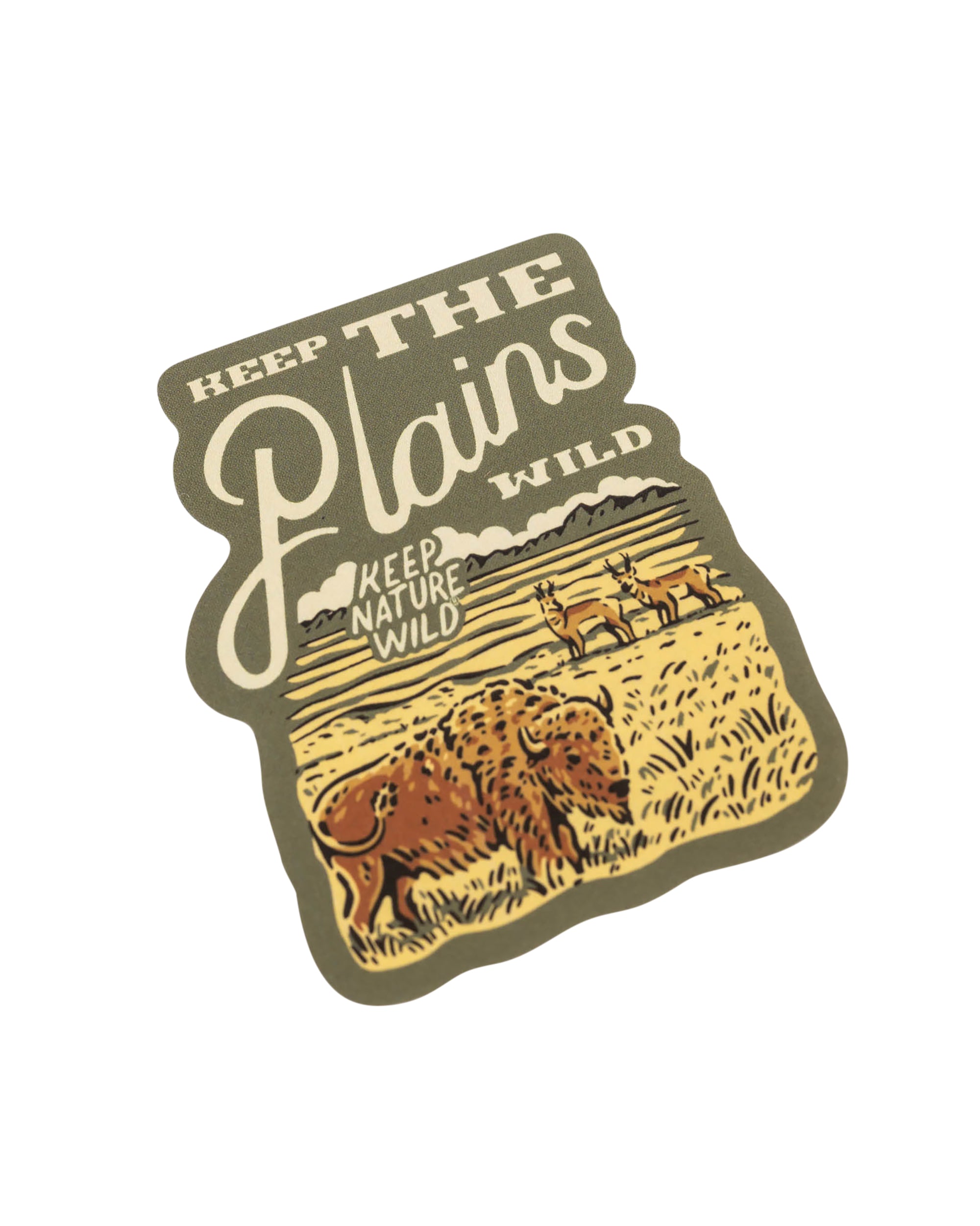 Keep the Plains Wild | Sticker