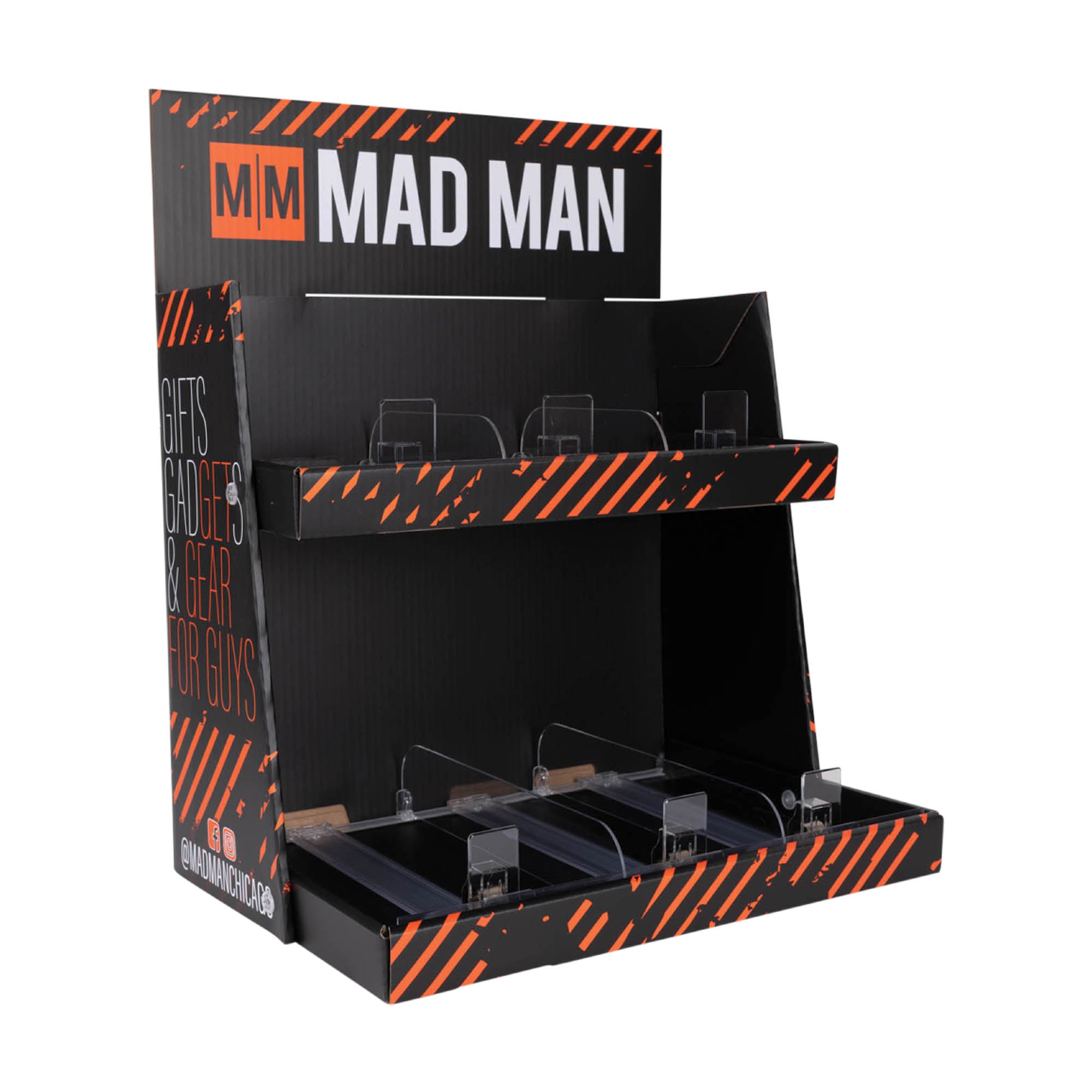 Mad Man Countertop Tiered Display