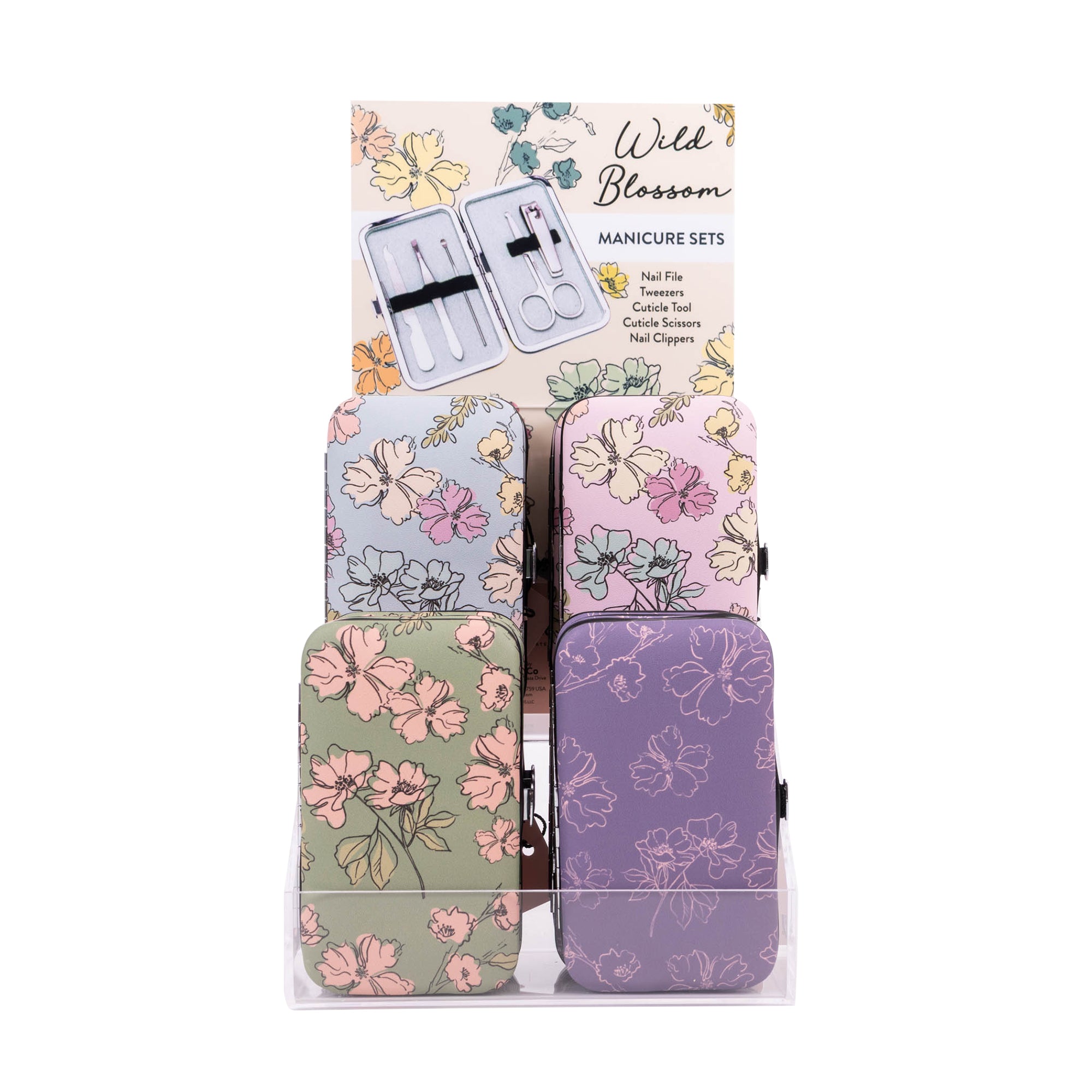 Cait + Co Wild Blossom Manicure: Pre Loaded Display