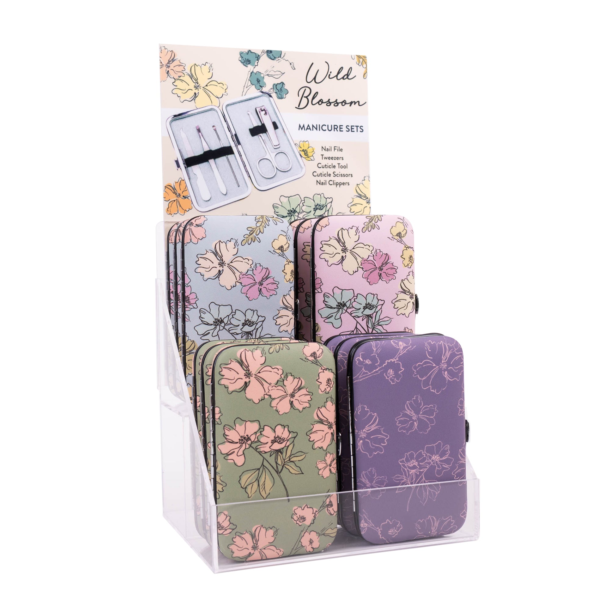 Cait + Co Wild Blossom Manicure: Pre Loaded Display