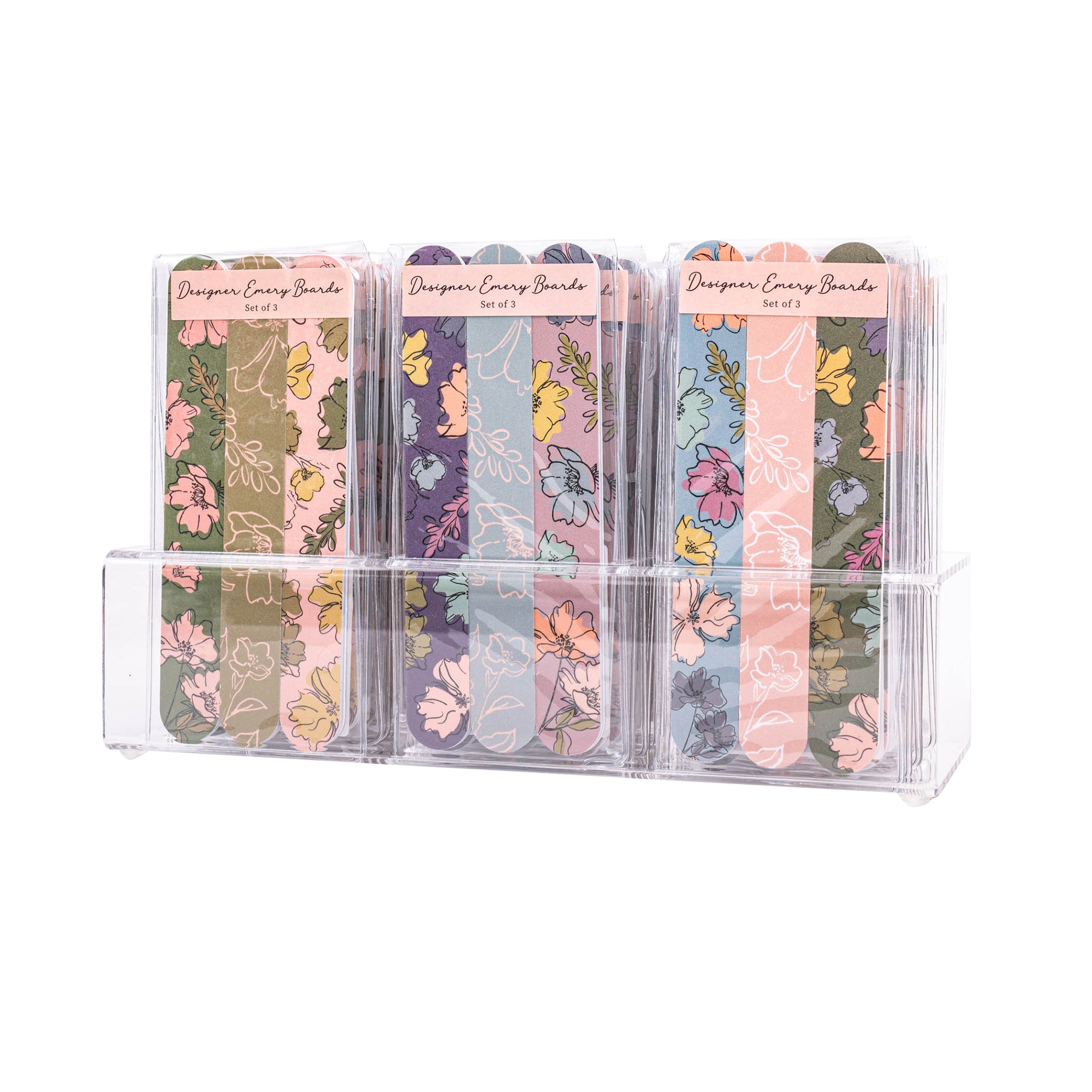 Cait + Co Wild Blossom Emery Board: Pre Loaded Display