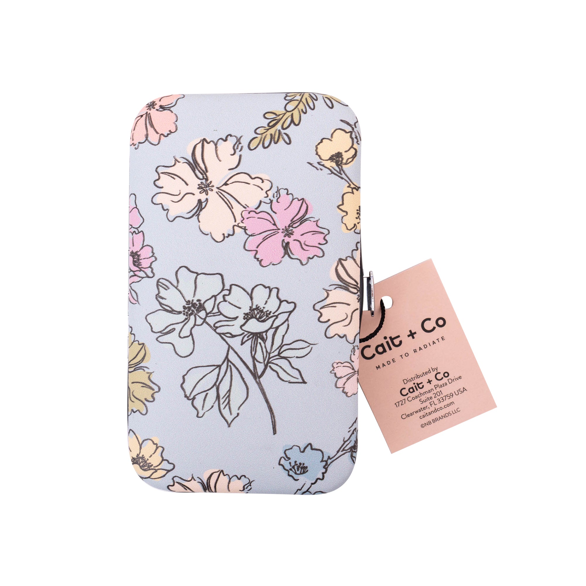 Manicure Set: Wild Blossom Blue