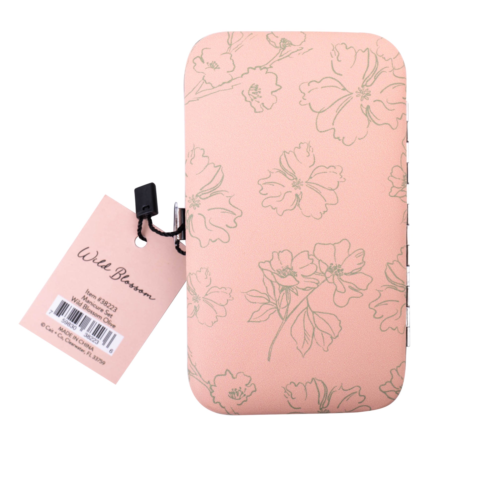 Manicure Set: Wild Blossom Olive
