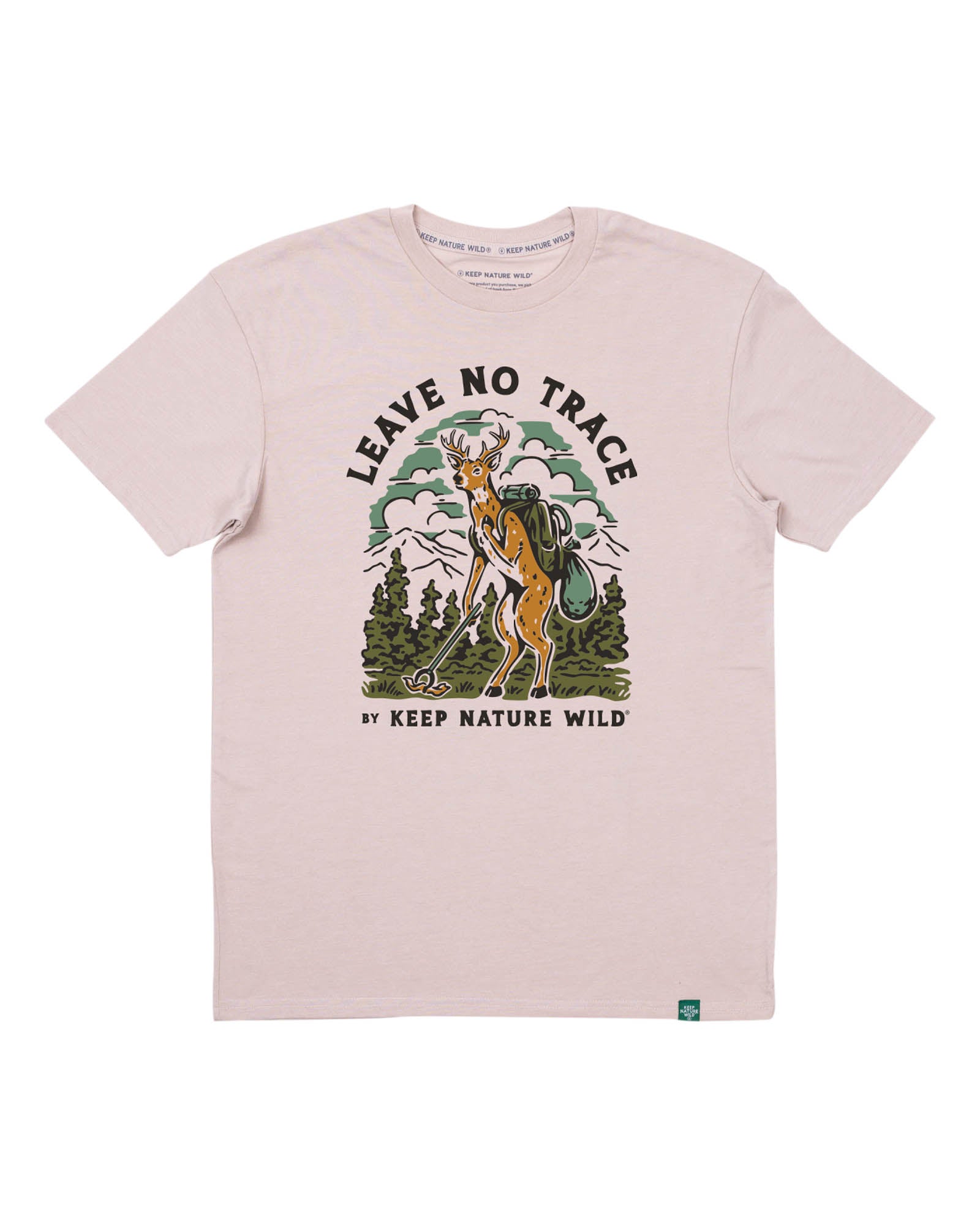 Leave No Trace By KNW | Unisex Tee | Heather Tan