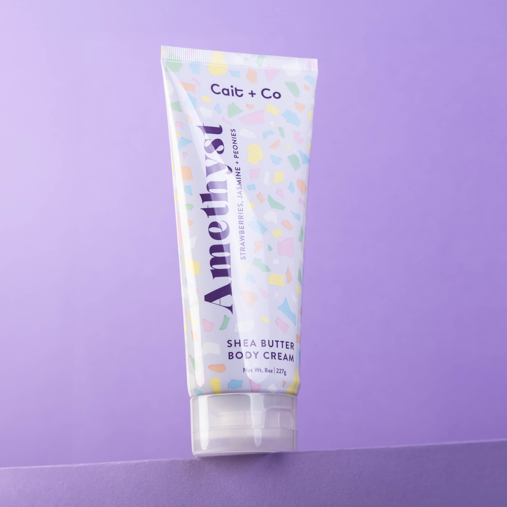 Gem Gift Set - Amethyst (Bar Soap + Body Cream)