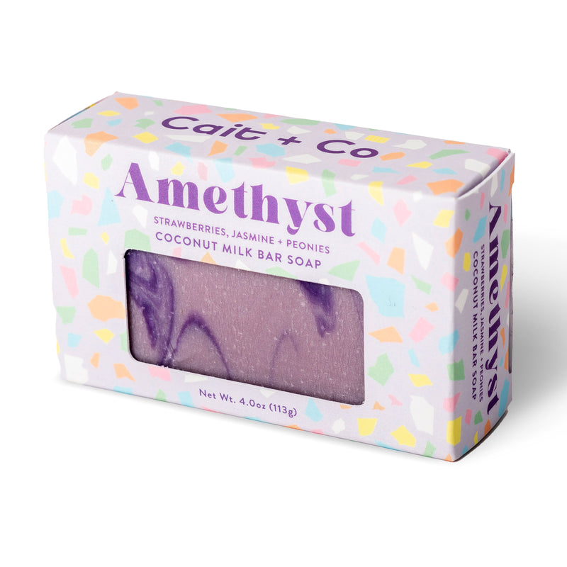Amethyst Coconut Milk Bar Soap