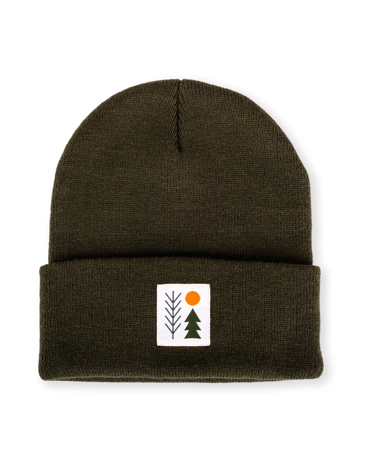 Evergreen Cuffed Beanie | Olive