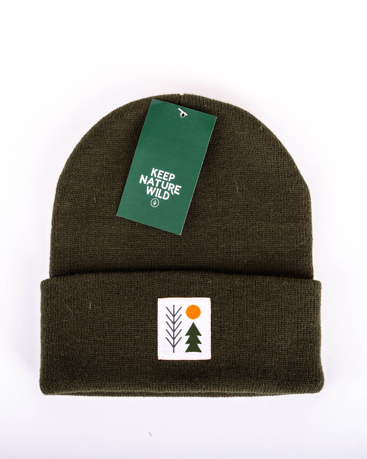 Evergreen Cuffed Beanie | Olive