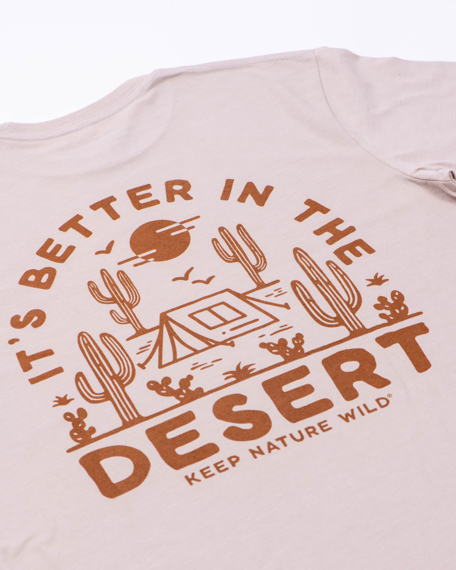 Better in the Desert Unisex Tee | Heather Tan