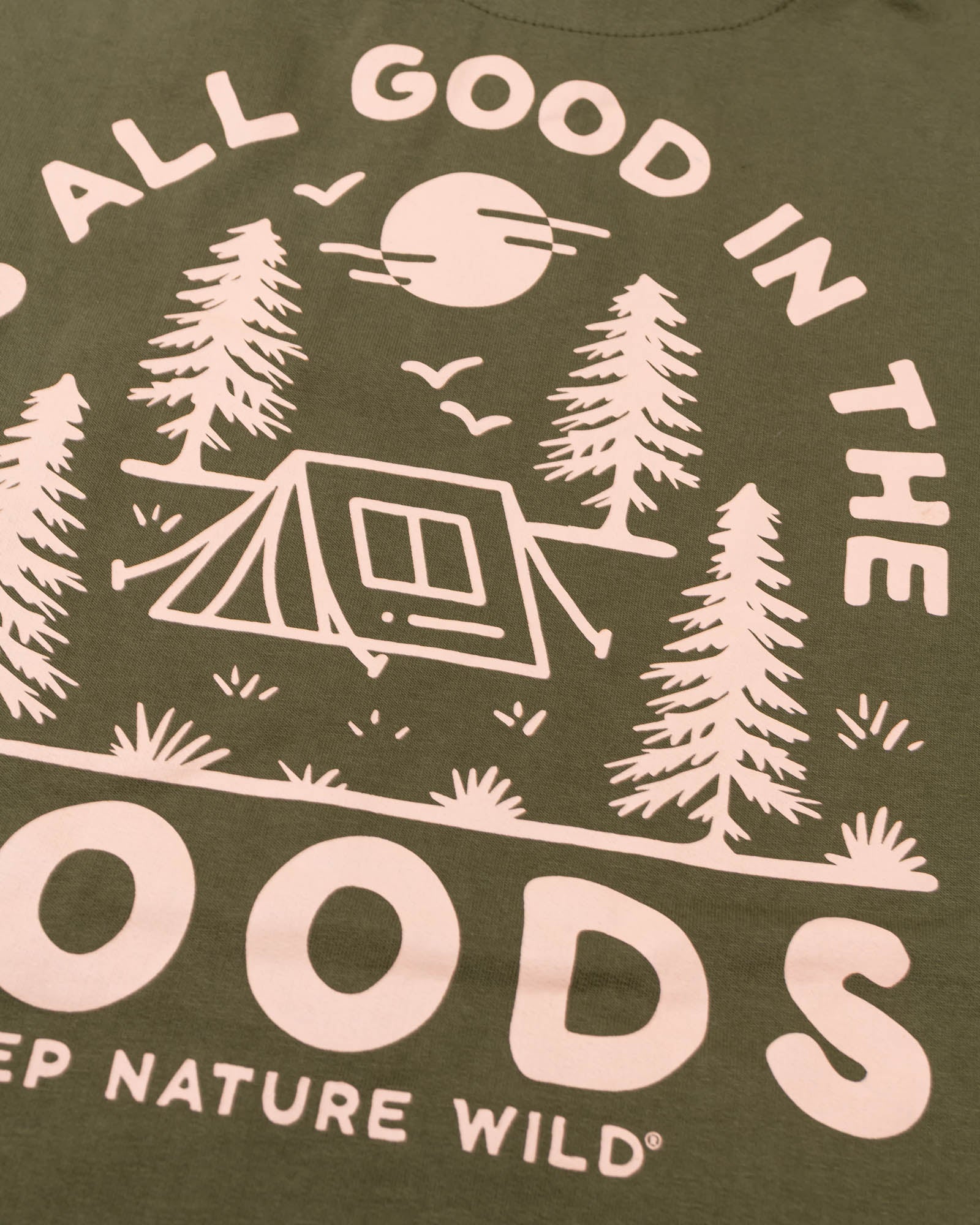 Good In The Woods Pullover Hoodie | Olive