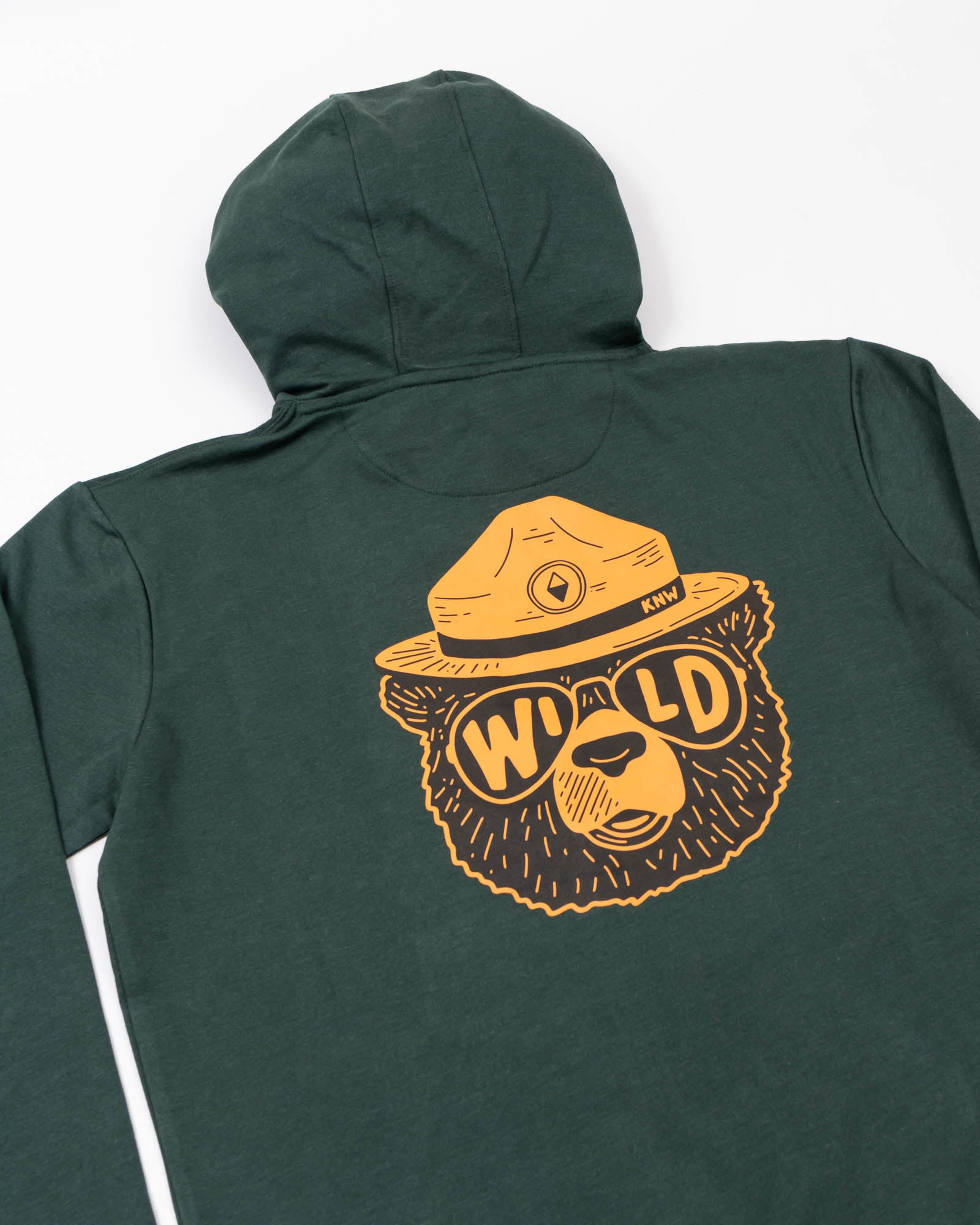 Wildbear Zip-Up Hoodie | Heather Forest