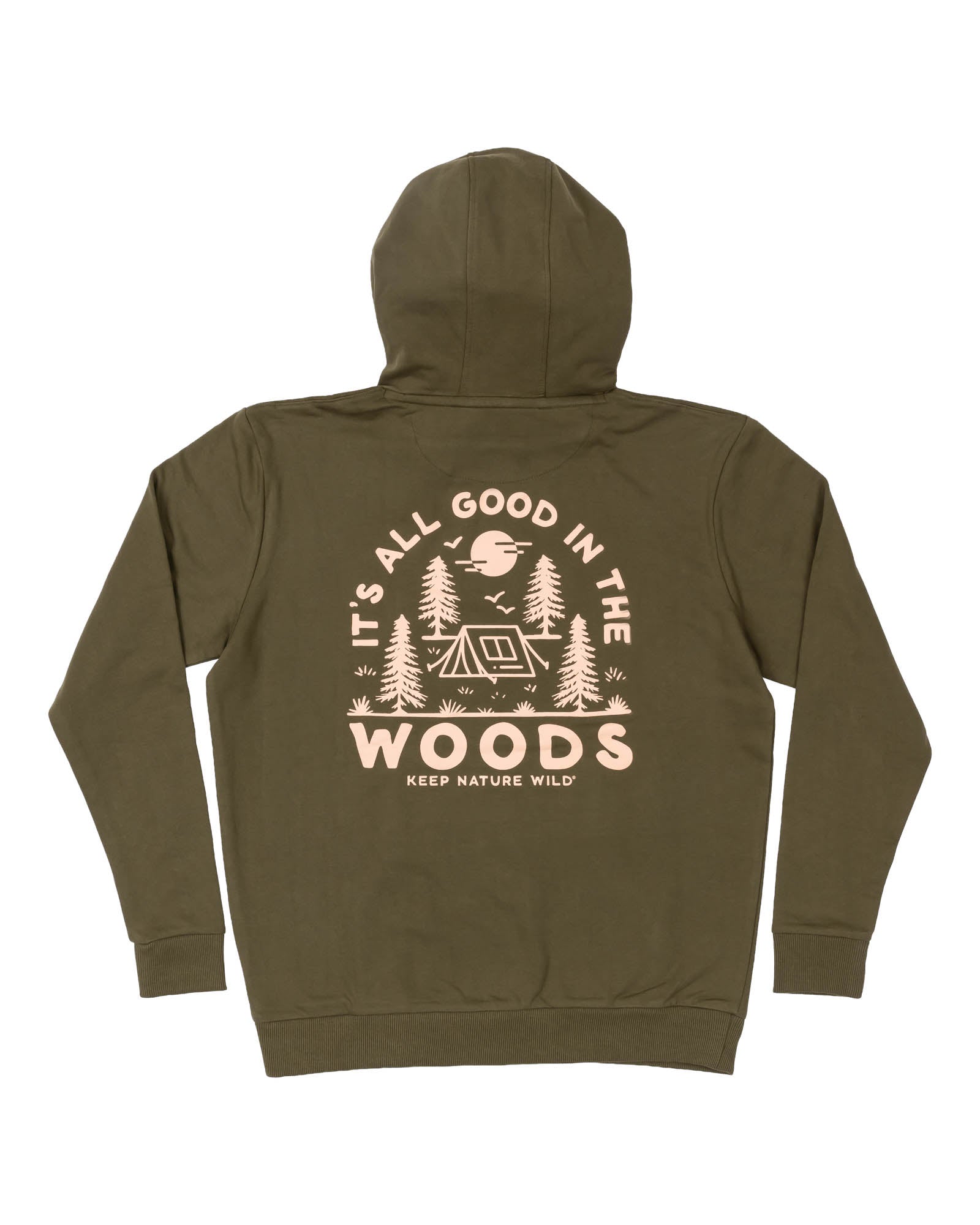 Good In The Woods Pullover Hoodie | Olive