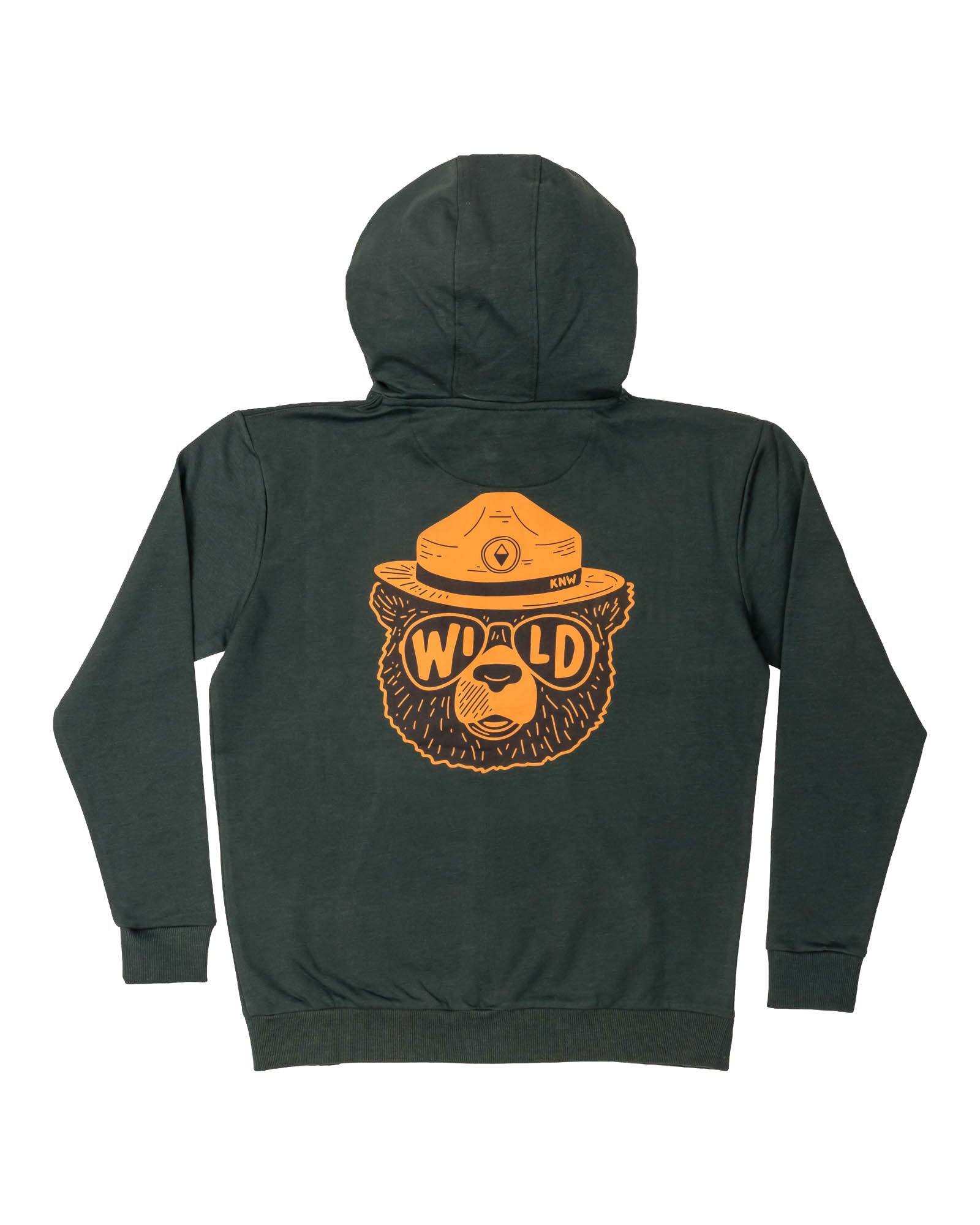 Wildbear Zip-Up Hoodie | Heather Forest