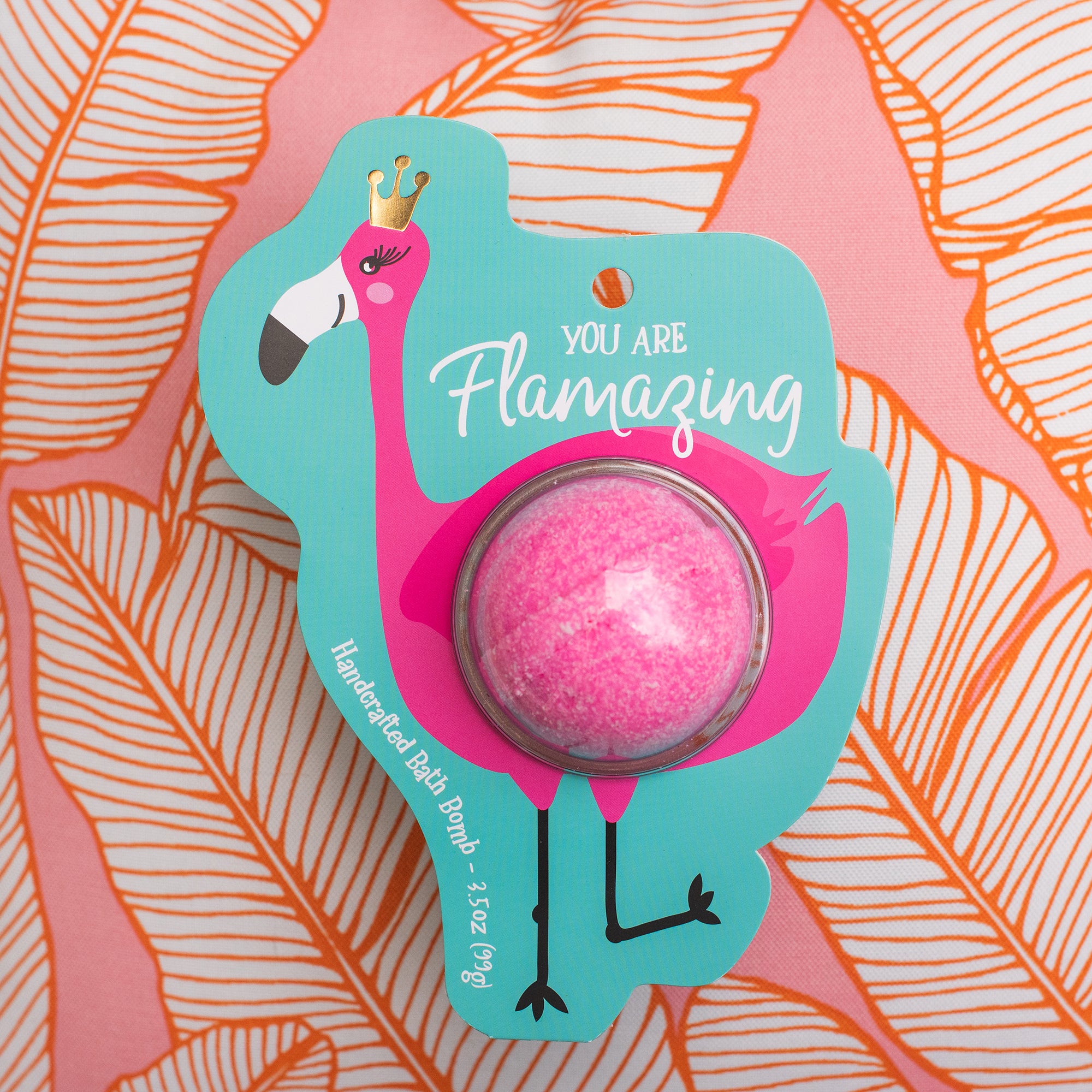 You are Flamazing Flamingo Bath Bomb Clamshell