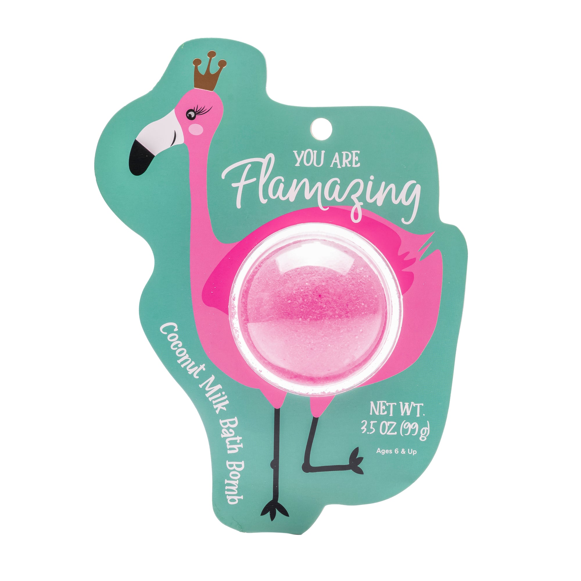 You are Flamazing Flamingo Bath Bomb Clamshell