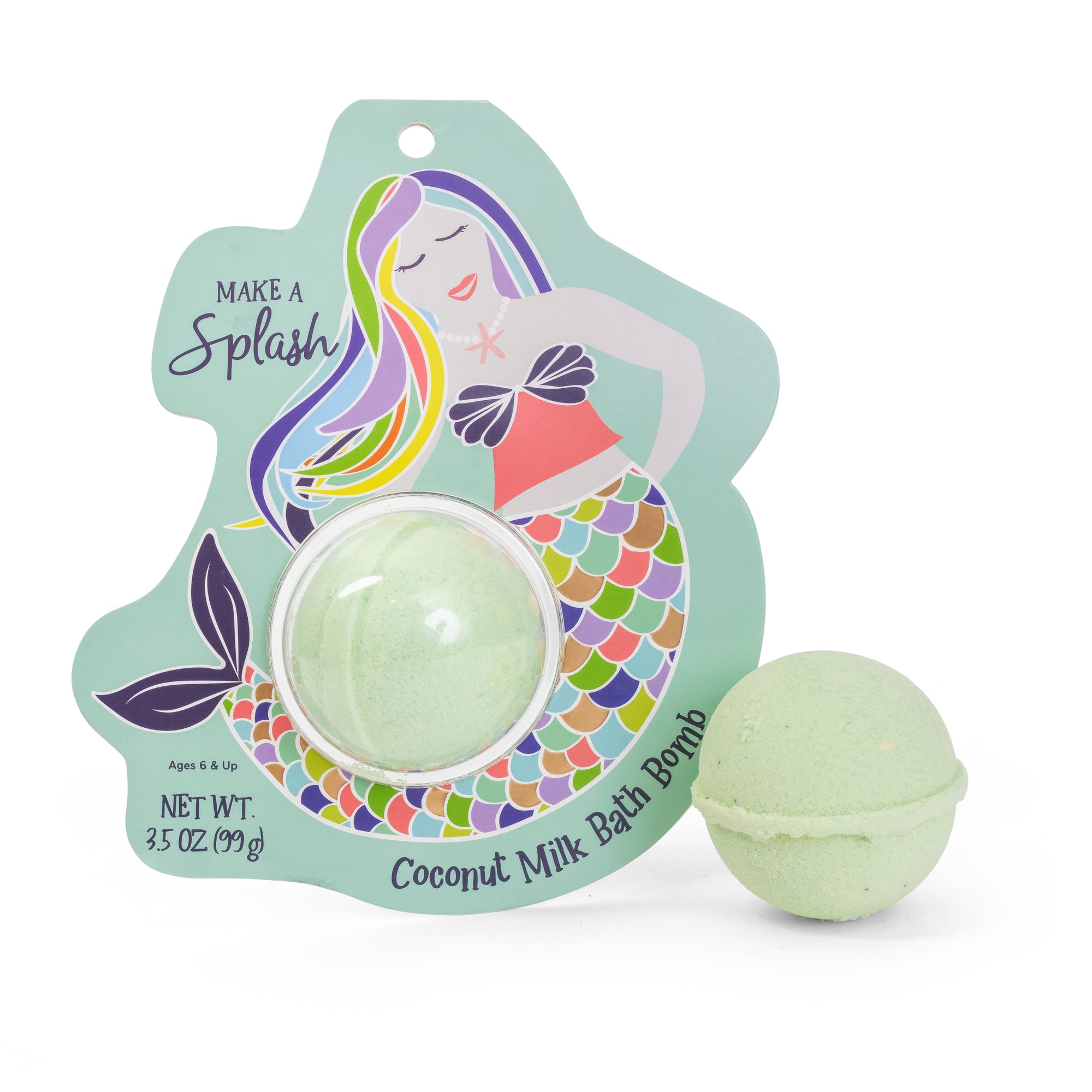 Make a Splash Mermaid Bath Bomb Clamshell