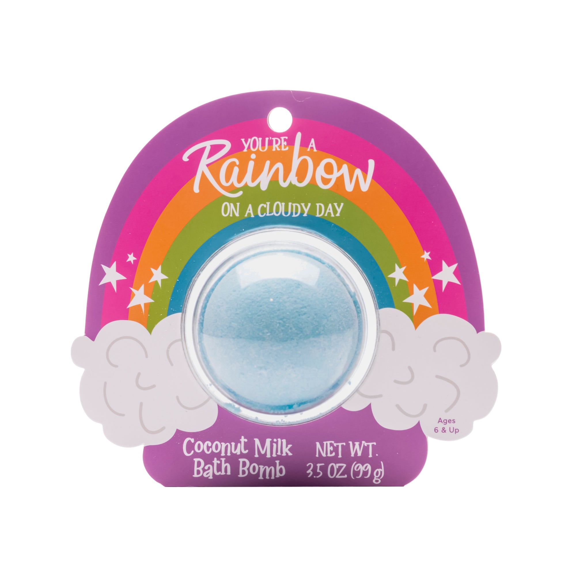 You're a Rainbow on a Cloudy Day Bath Bomb Clamshell