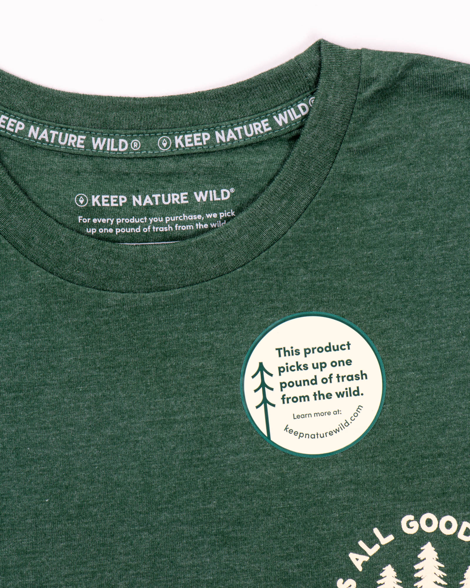 Good in the Woods Unisex Tee | Heather Forest