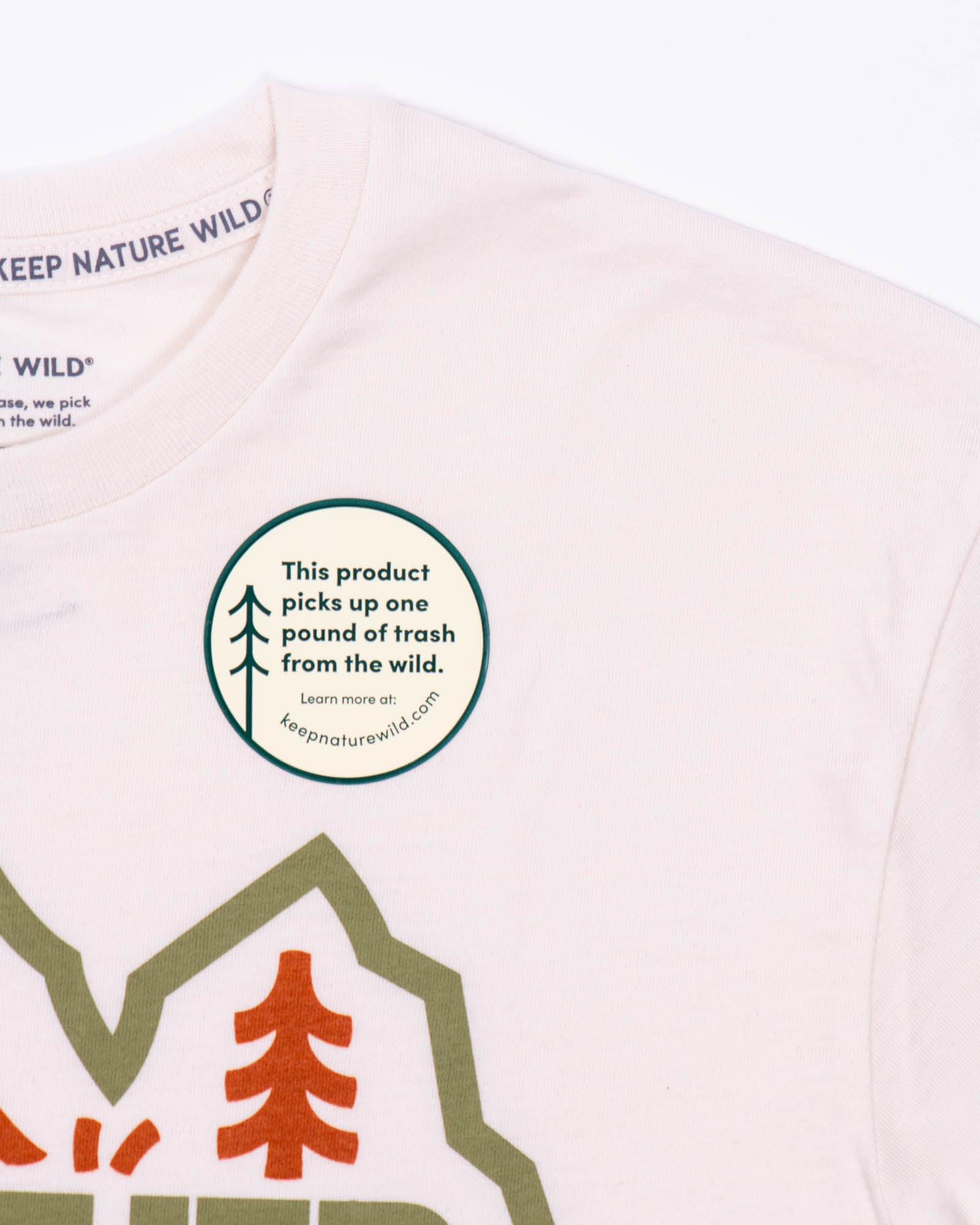 I'd Rather Be Outside Forest Unisex Tee | Natural