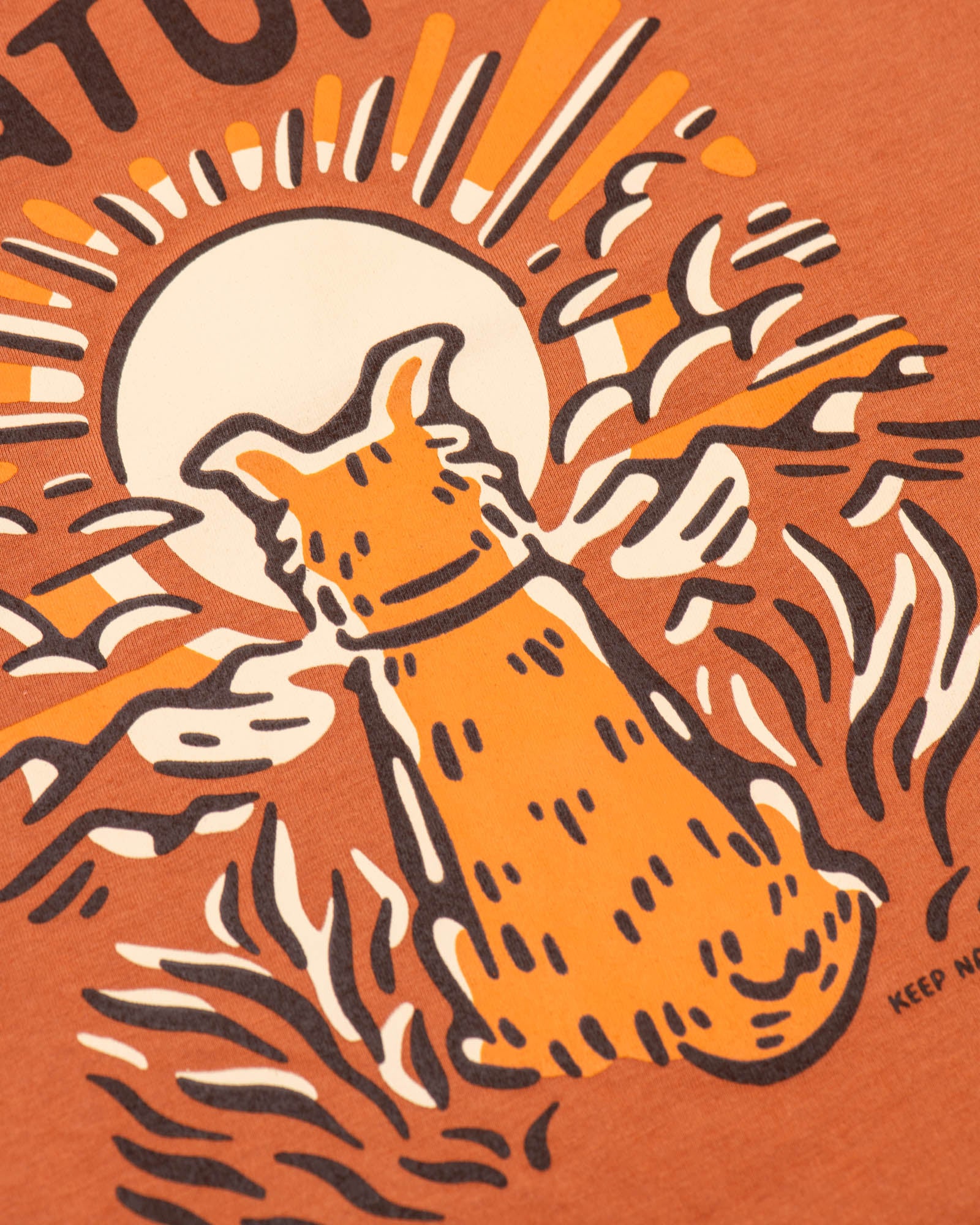 Dog Paws in Nature Unisex Tee | Redwood