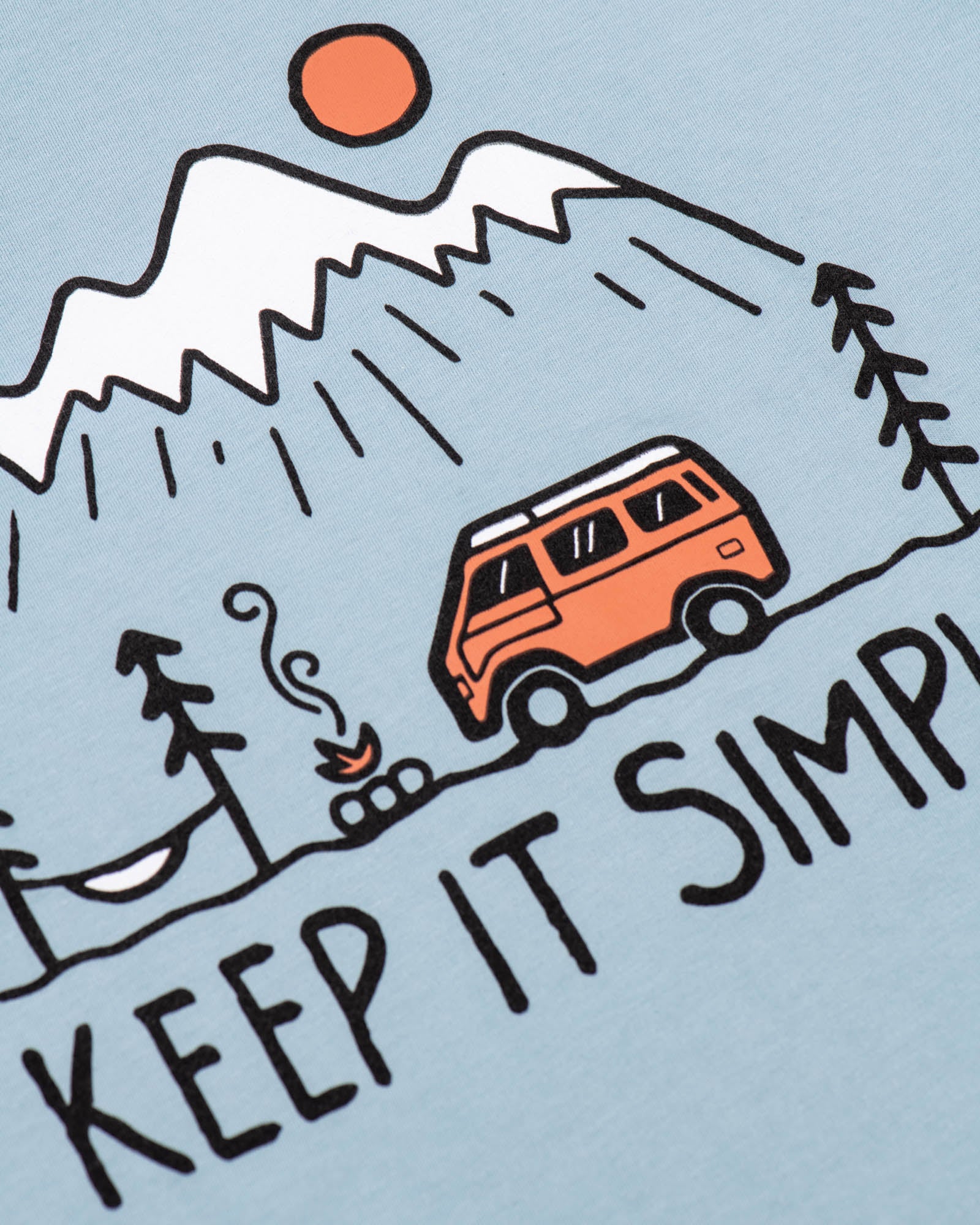 Keep it Simple Unisex Tee | Morning Mist