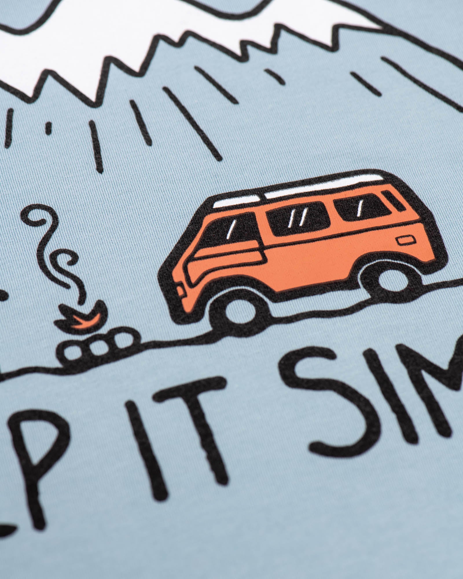 Keep it Simple Unisex Tee | Morning Mist