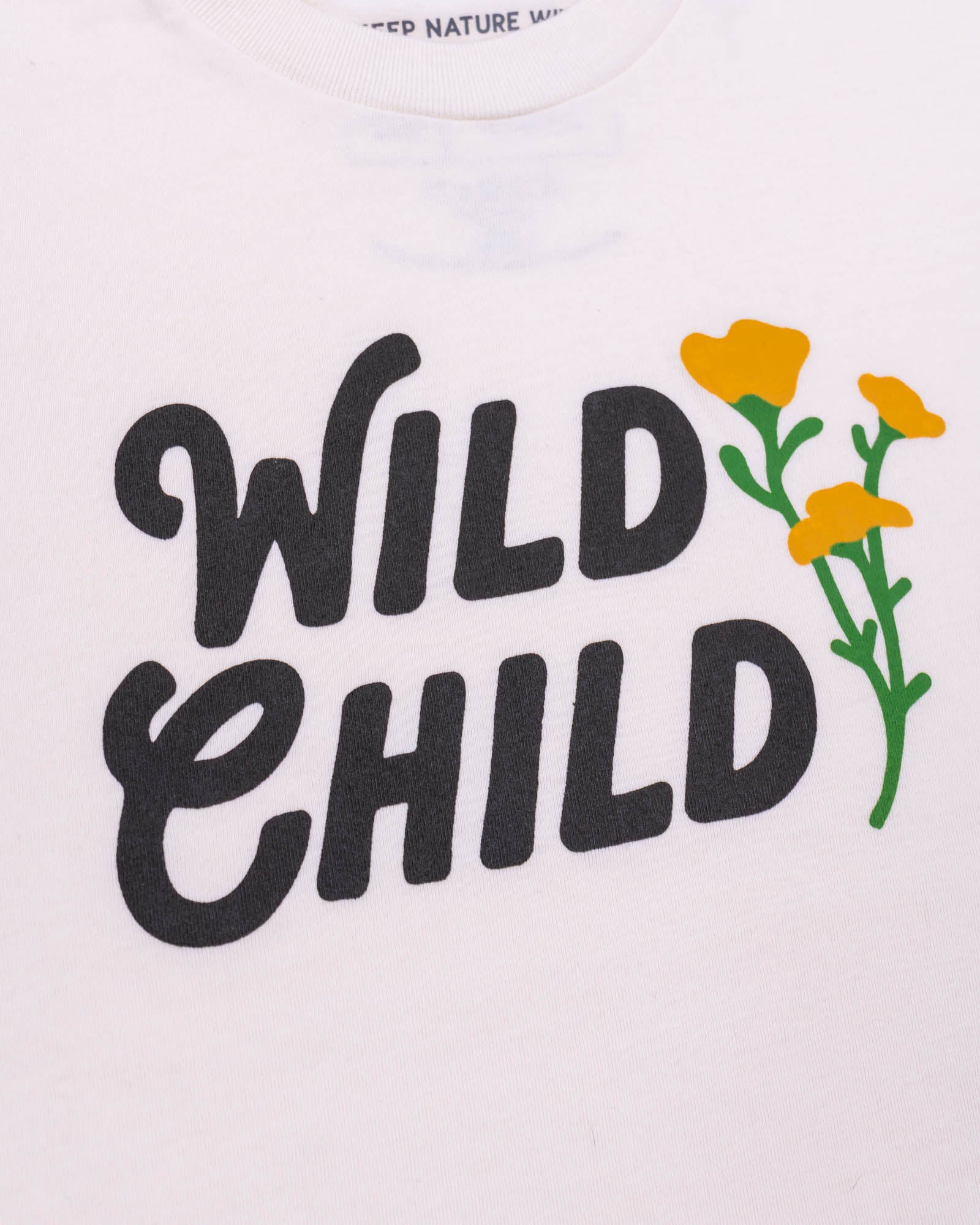 Wild Child Youth Tee | Natural