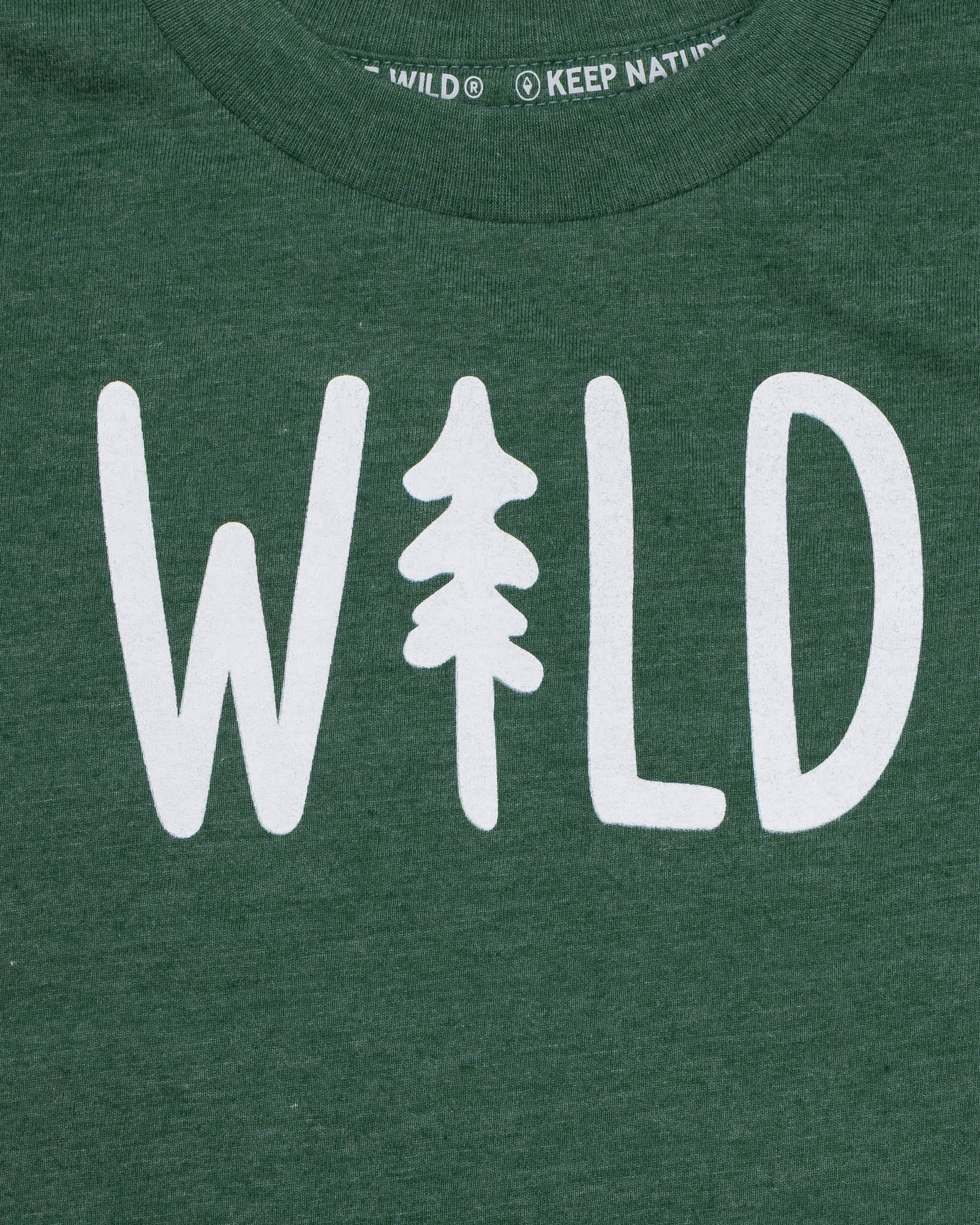 Wild Pine Toddler Tee | Heather Forest