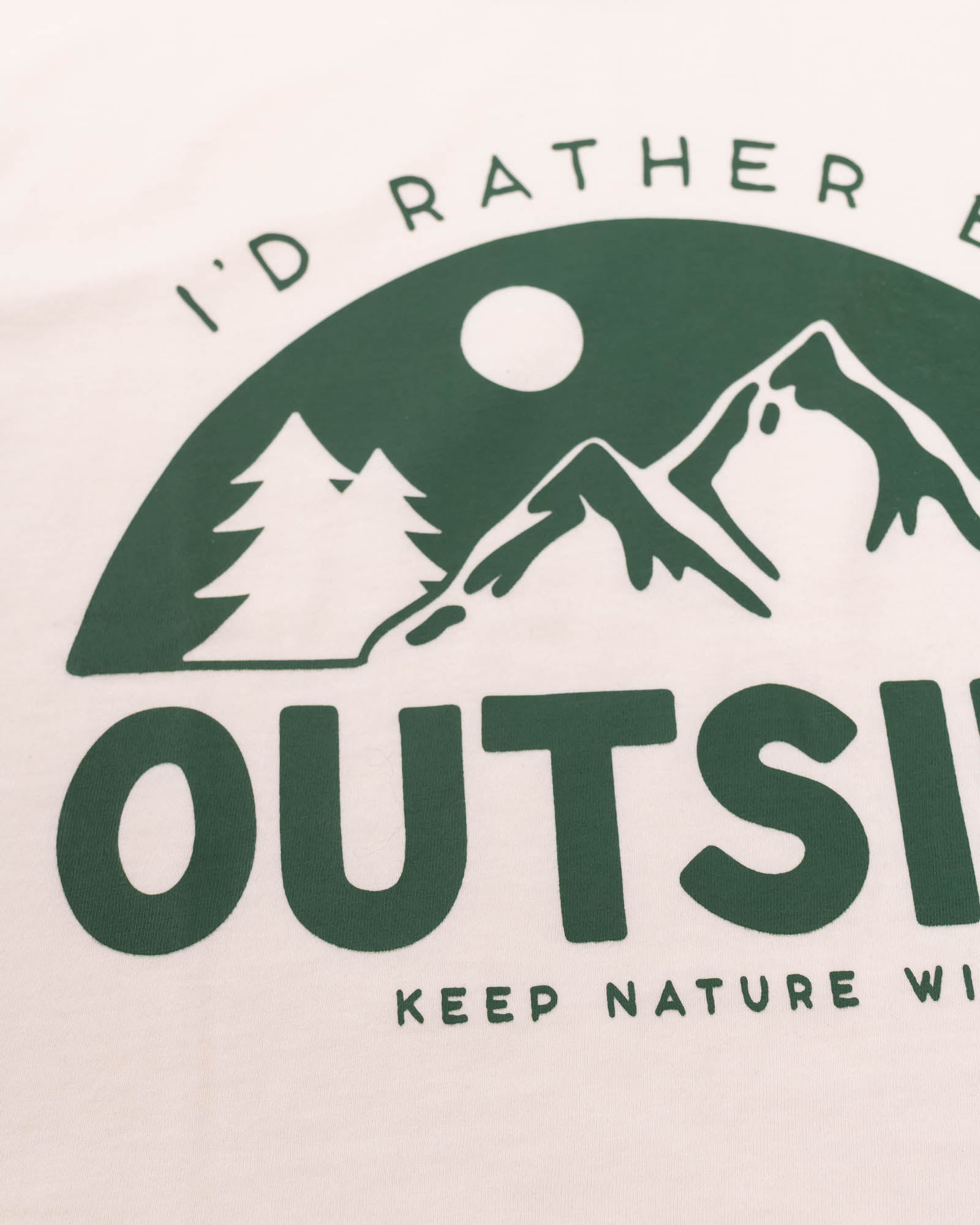 Be Outside Unisex Long Sleeve Tee | Natural