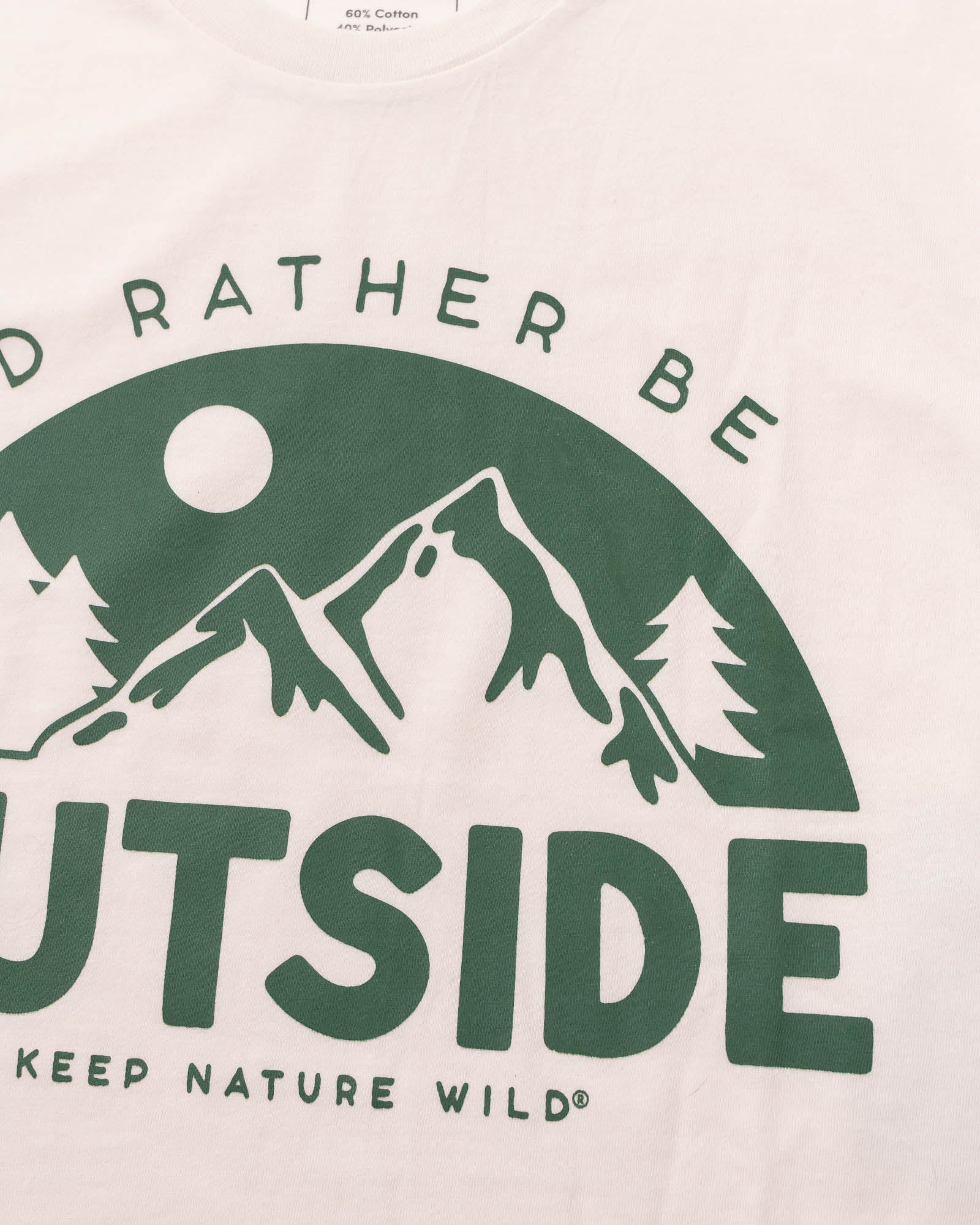 Be Outside Unisex Long Sleeve Tee | Natural