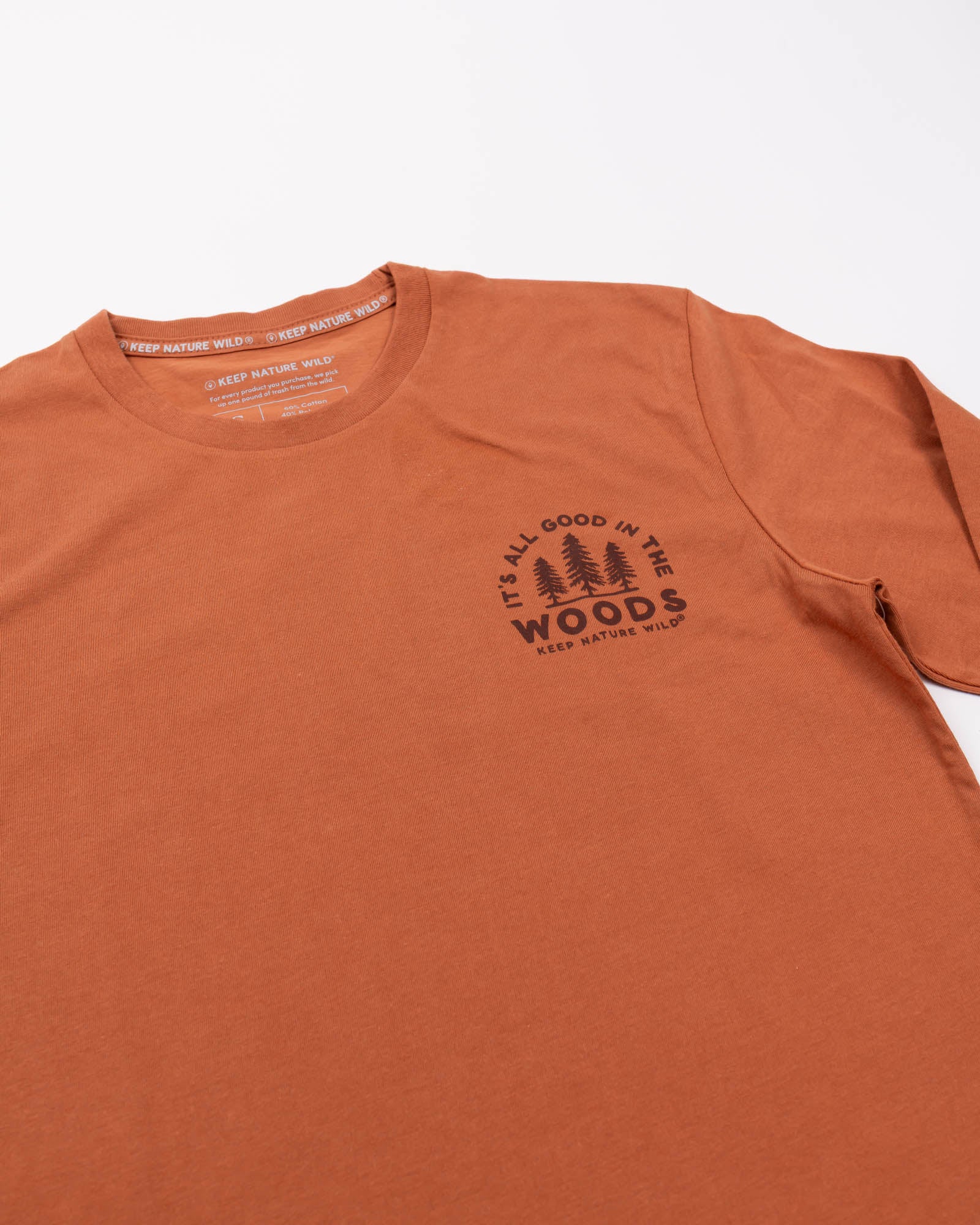 Good in the Woods Unisex Long Sleeve Tee | Redwood