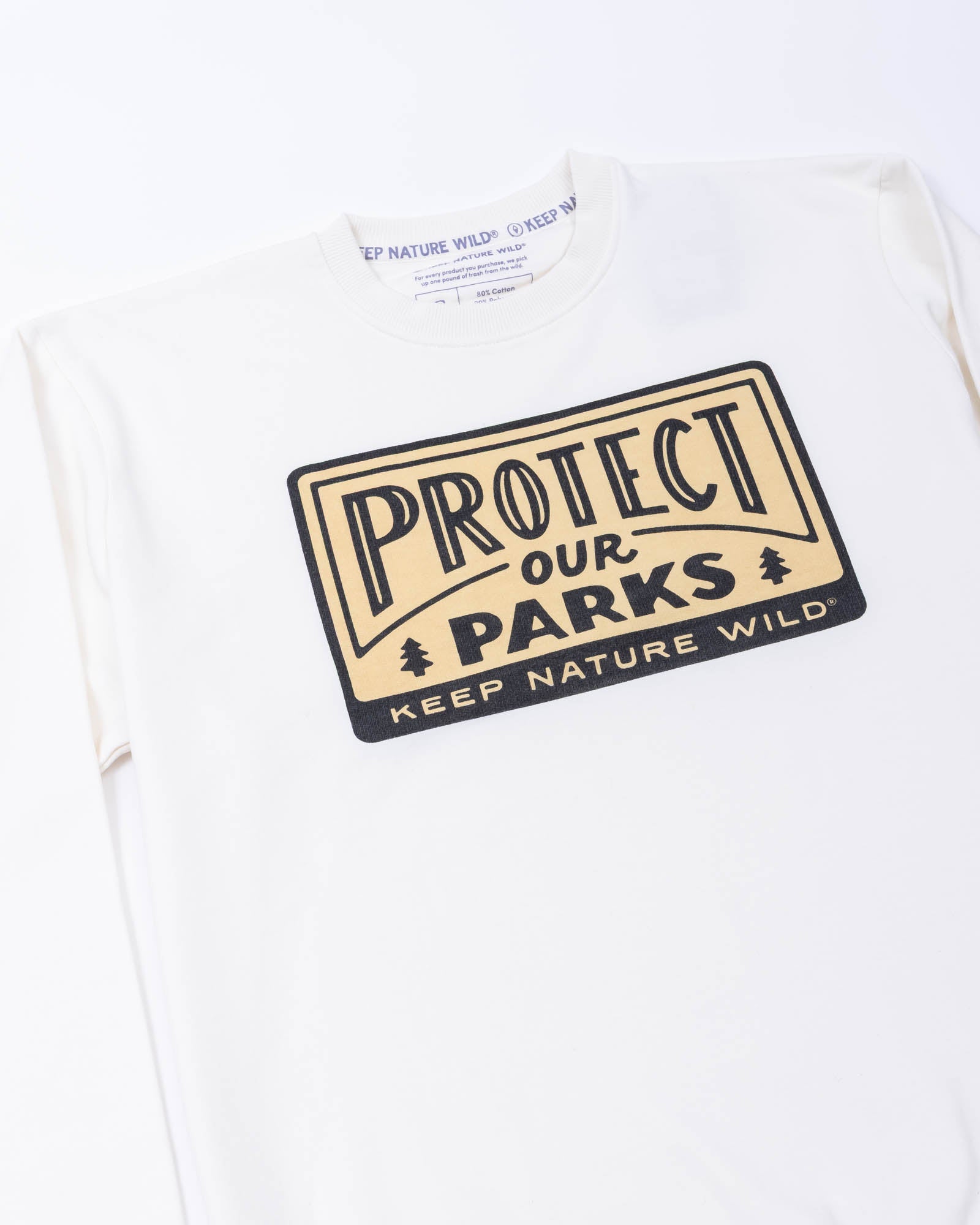 Protect Our Parks Crewneck Sweatshirt | Natural