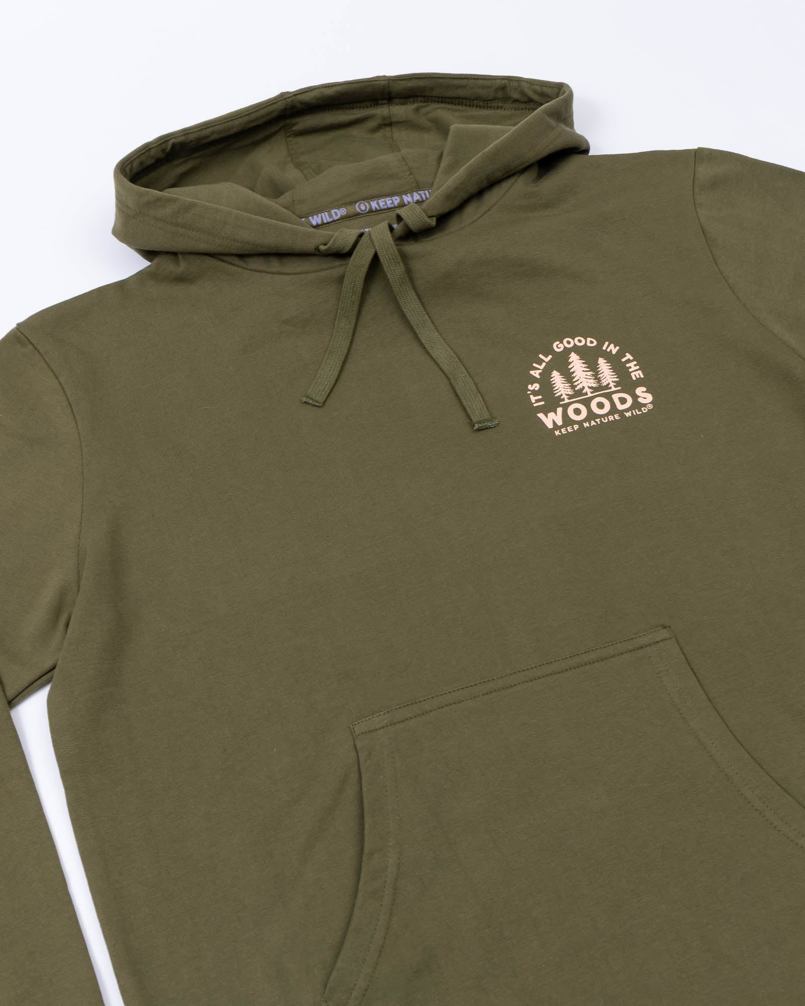 Good In The Woods Pullover Hoodie | Olive